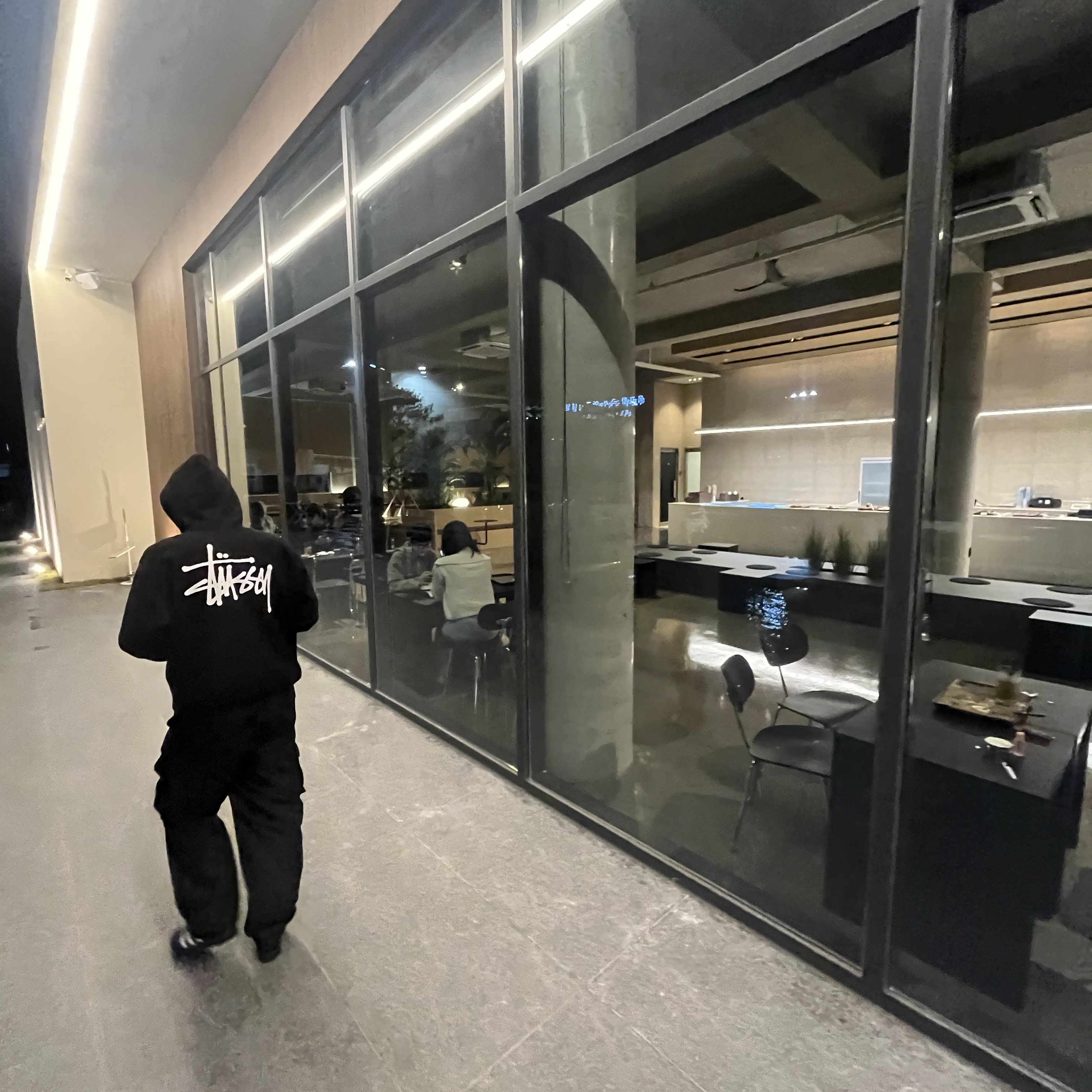 Stussy Basic Stussy Hoodie Black 2022 착용 스타일 - 1