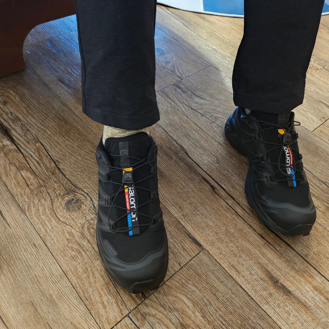 Salomon XT-6 ADV Black 착용 스타일 - 1