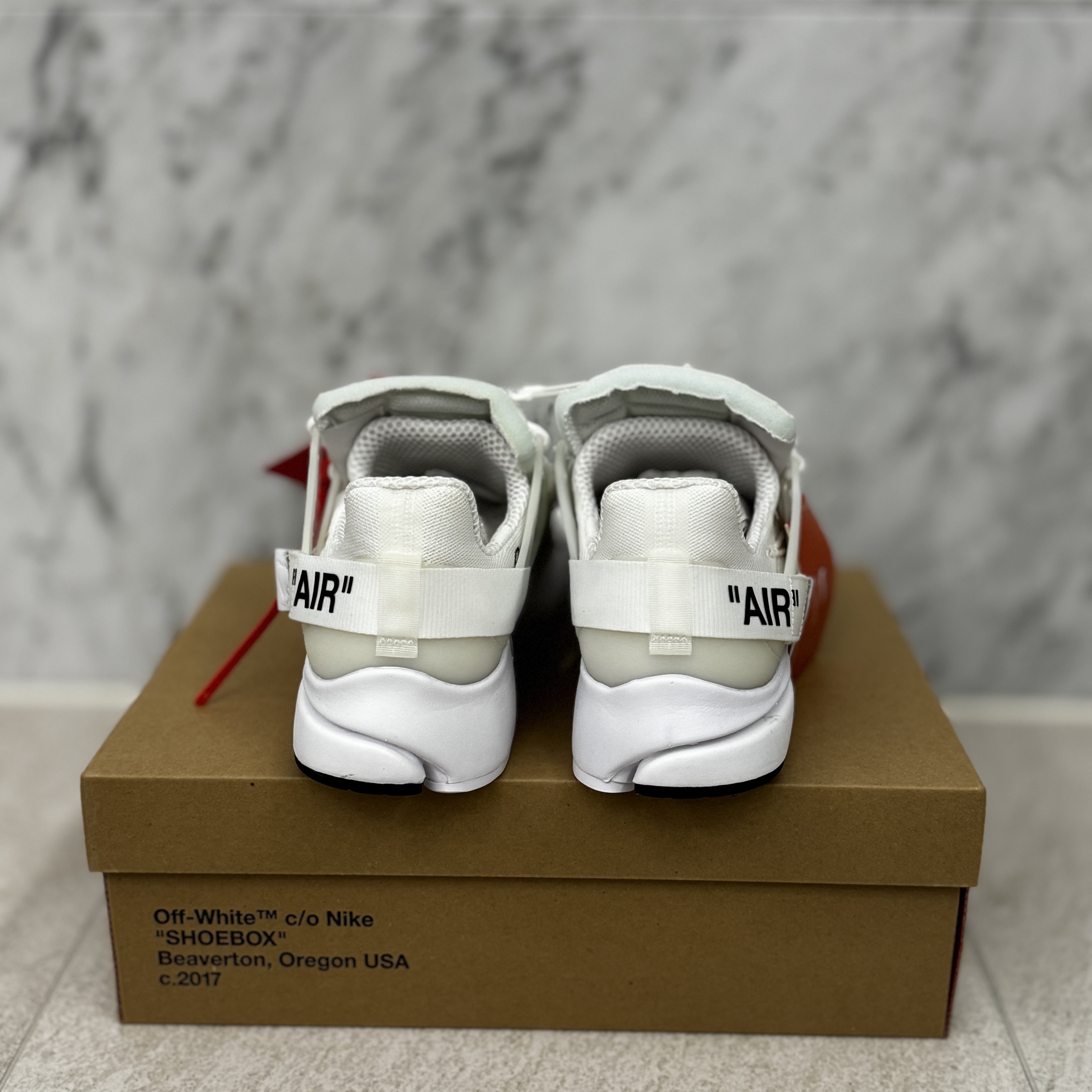 Nike x Off-White Air Presto White 착용 스타일 - 4