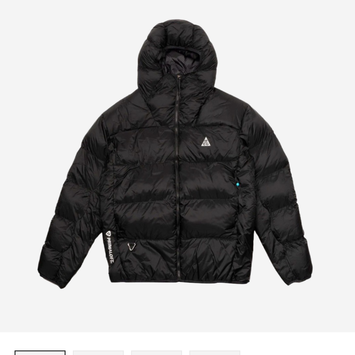 Nike ACG Therma-Fit ADV Lunar Lake Puffer Jacket Black - Asia 착용 스타일