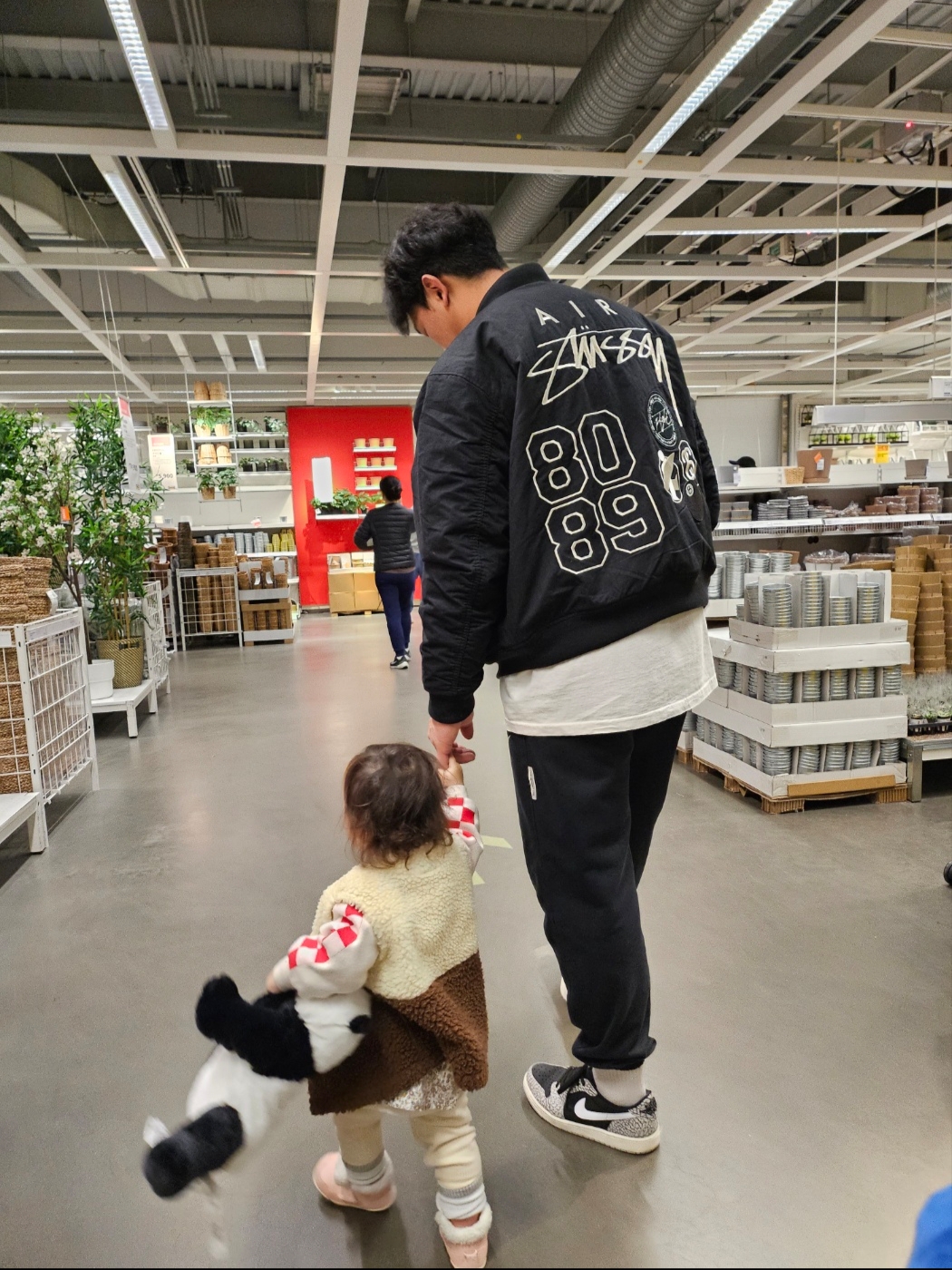 Nike x Stussy Reversible Jacket Black (FJ9153-010) 착용 스타일