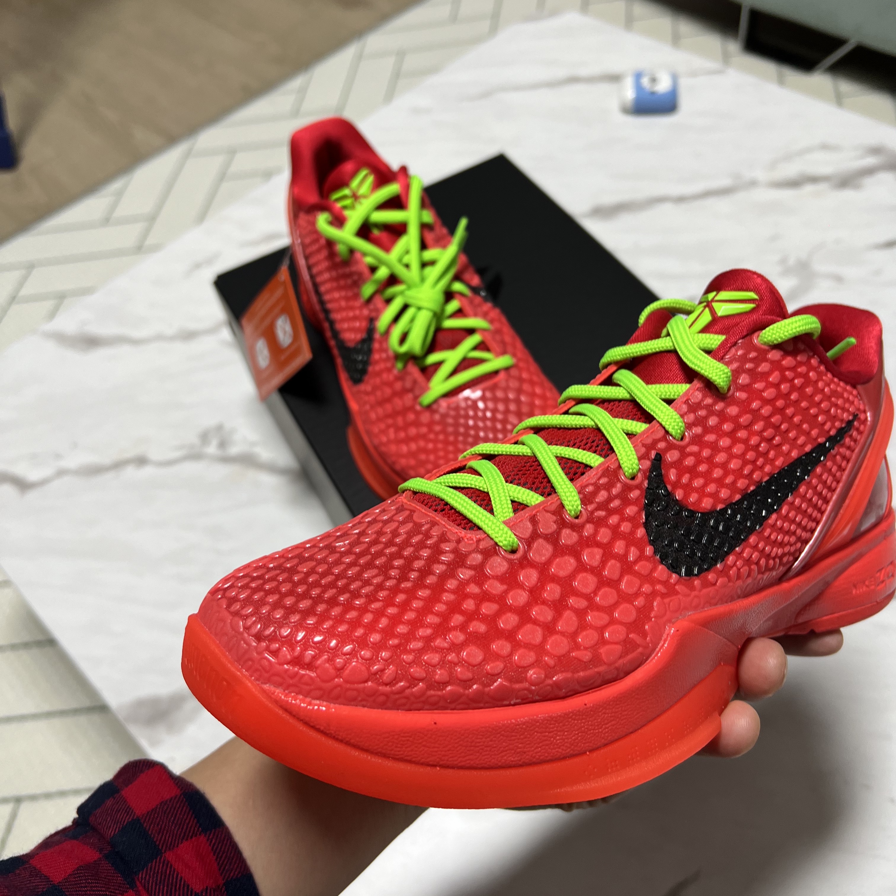 Nike Kobe 6 Protro Reverse 착용 스타일 - 1