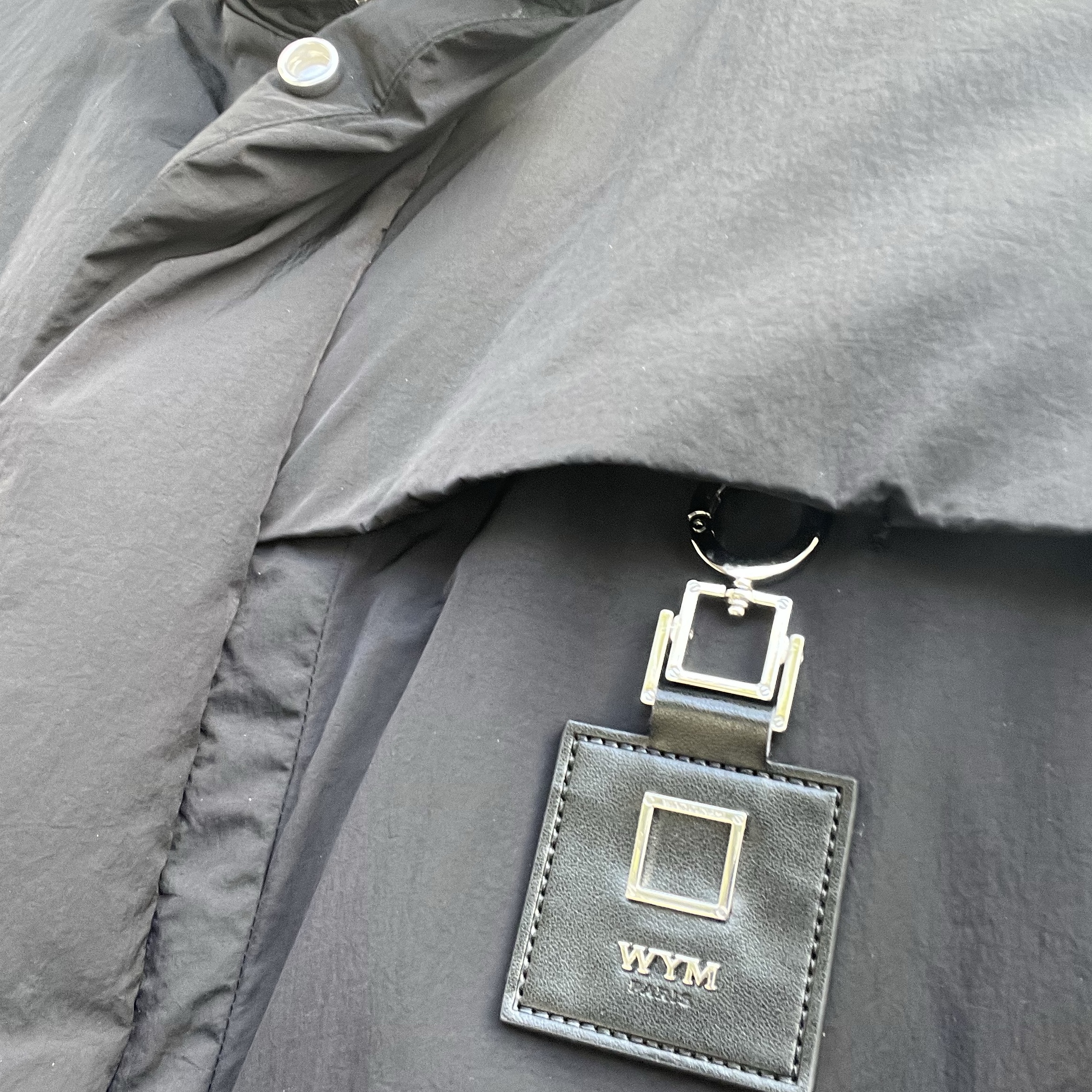 Wooyoungmi Goose Down Jumper Black 착용 스타일