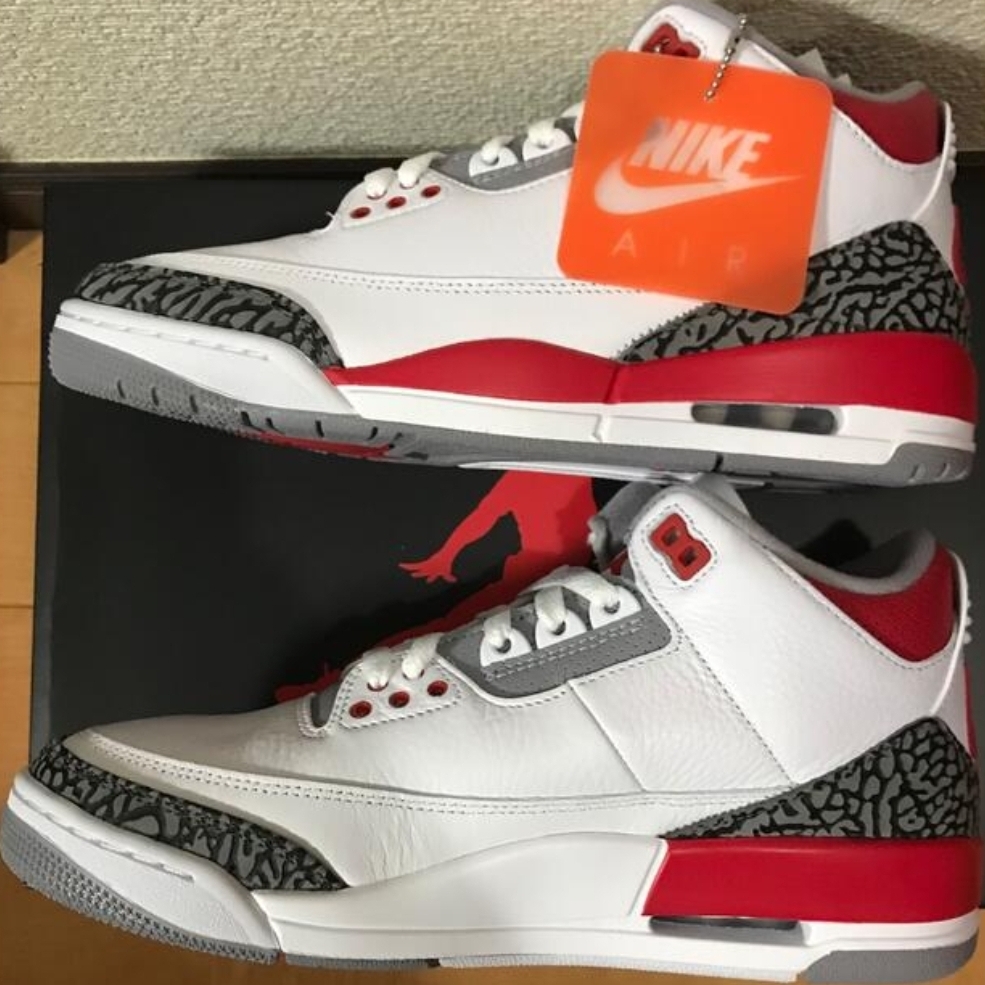 Jordan 3 Retro Fire Red 2022 착용 스타일