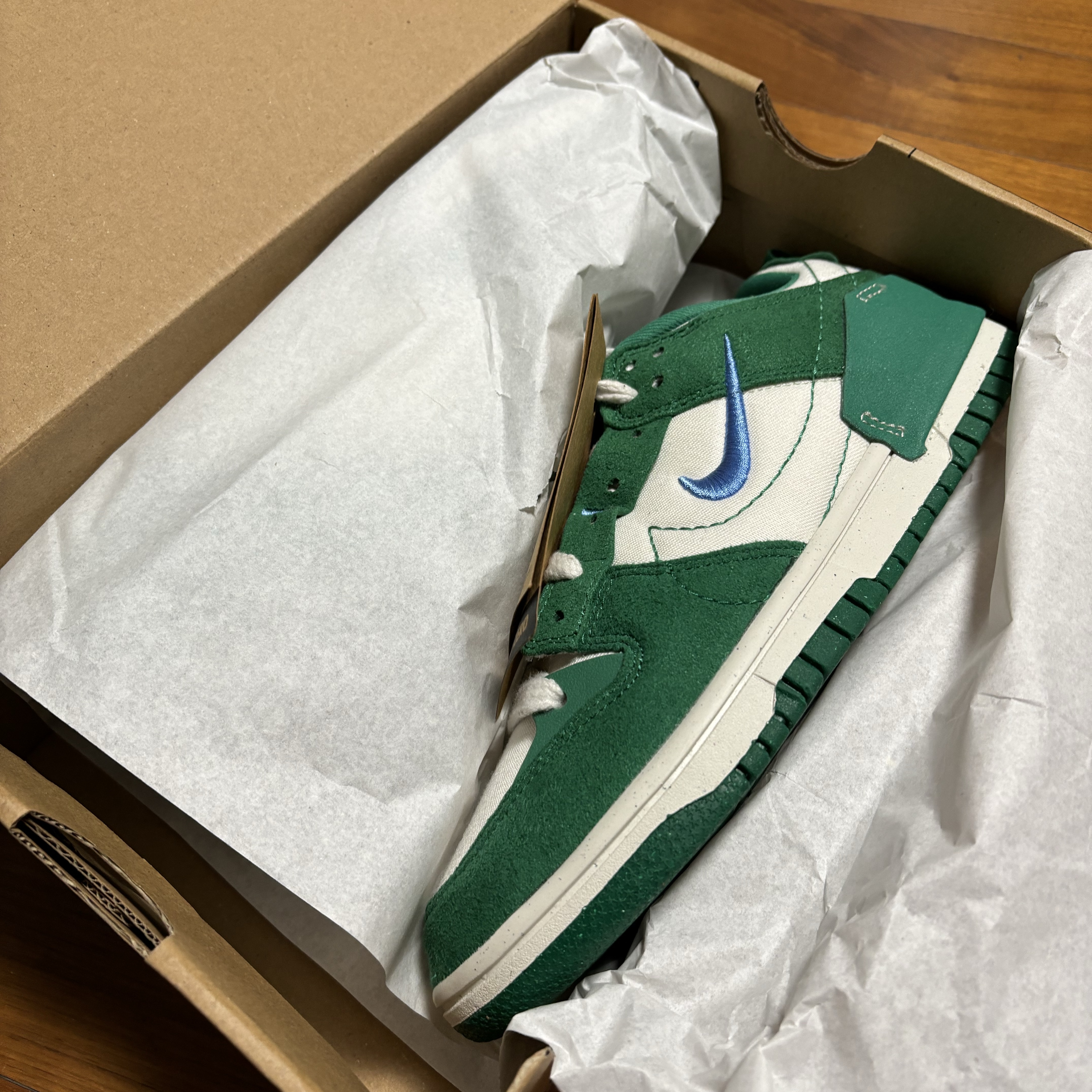 (W) Nike Dunk Low Disrupt 2 Phantom University Blue 착용 스타일