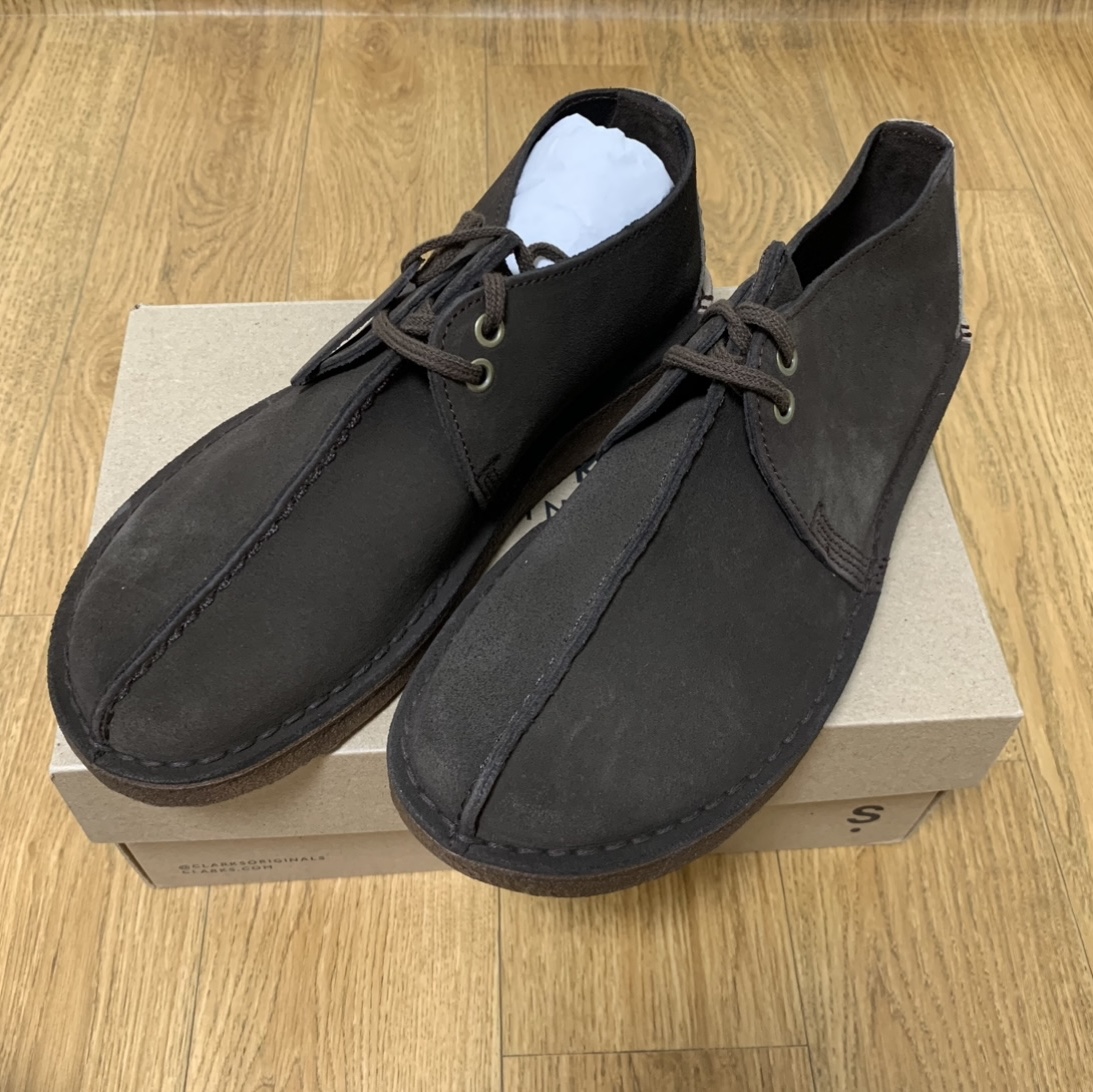 Clarks Desert Trek Dark Brown 착용 스타일