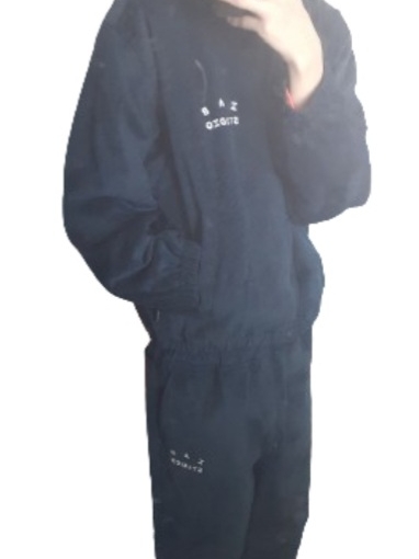 IAB Studio Corduroy Jacket Midnight Blue, IAB Studio Corduroy Pants Midnight Blue 착용 스타일