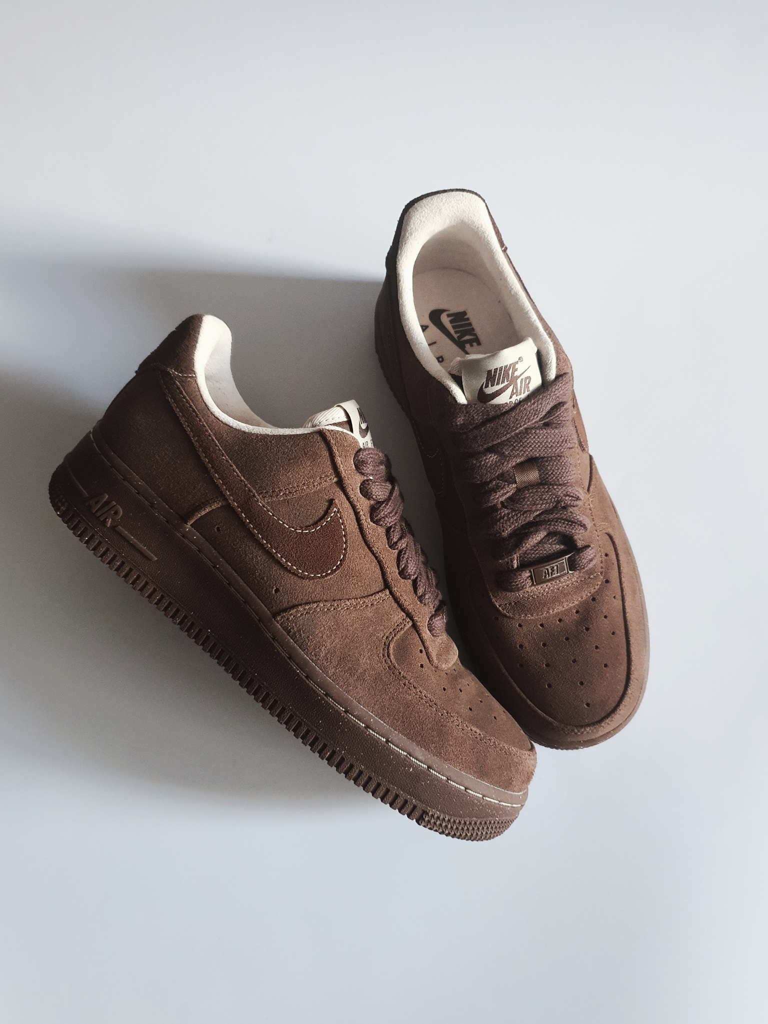 (W) Nike Air Force 1 '07 Cacao Wow 착용 스타일