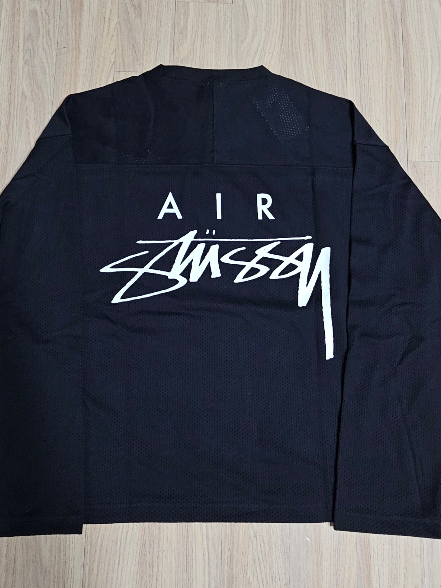 Nike x Stussy Long Sleeve Top Black (FJ9164-010) 착용 스타일 - 2