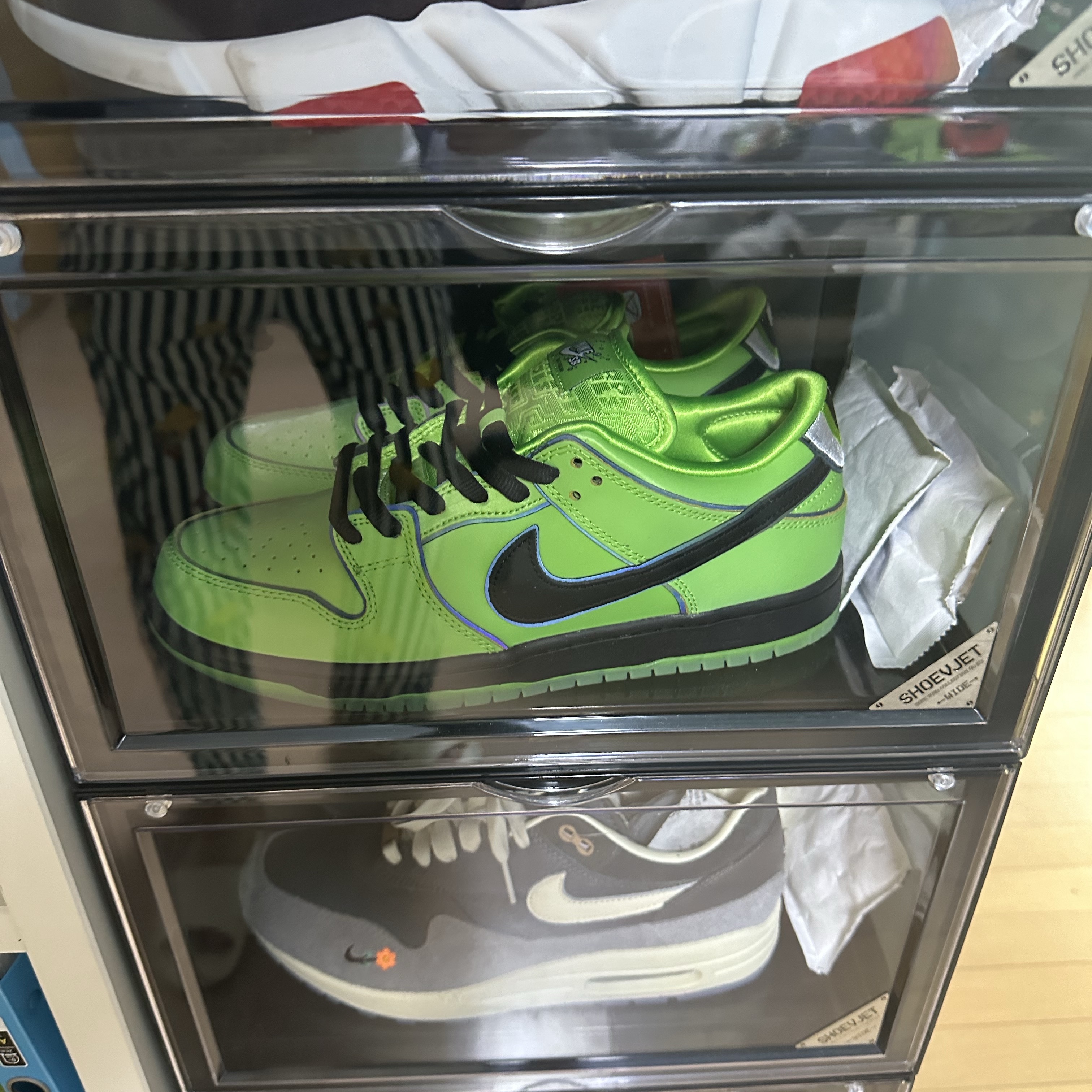Nike x The Powerpuff Girls SB Dunk Low Pro QS Buttercup 착용 스타일