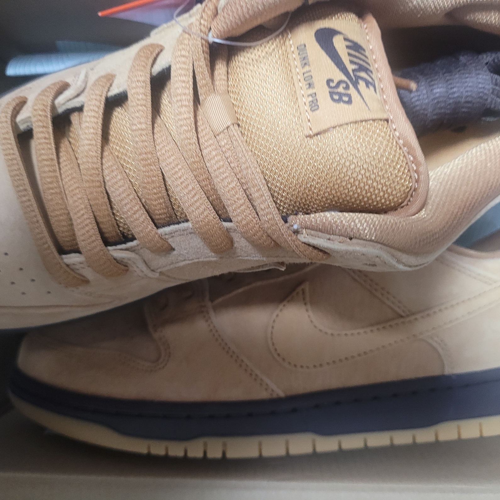 Nike SB Dunk Low Pro Wheat 2023 착용 스타일