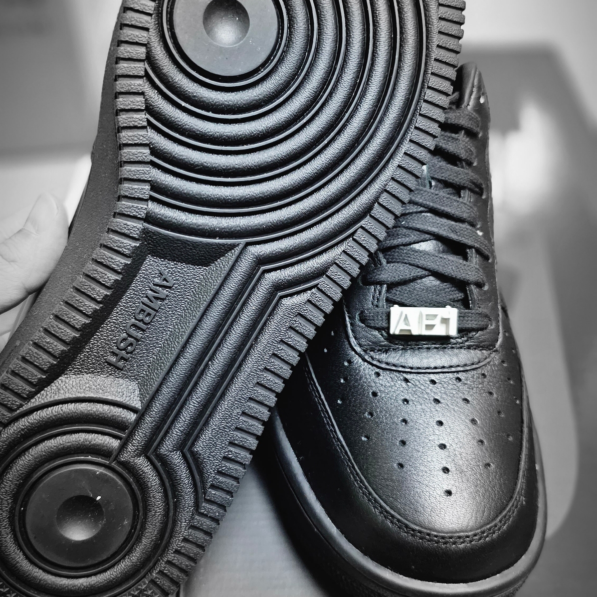 Nike x Ambush Air Force 1 Low SP Black 착용 스타일 - 4