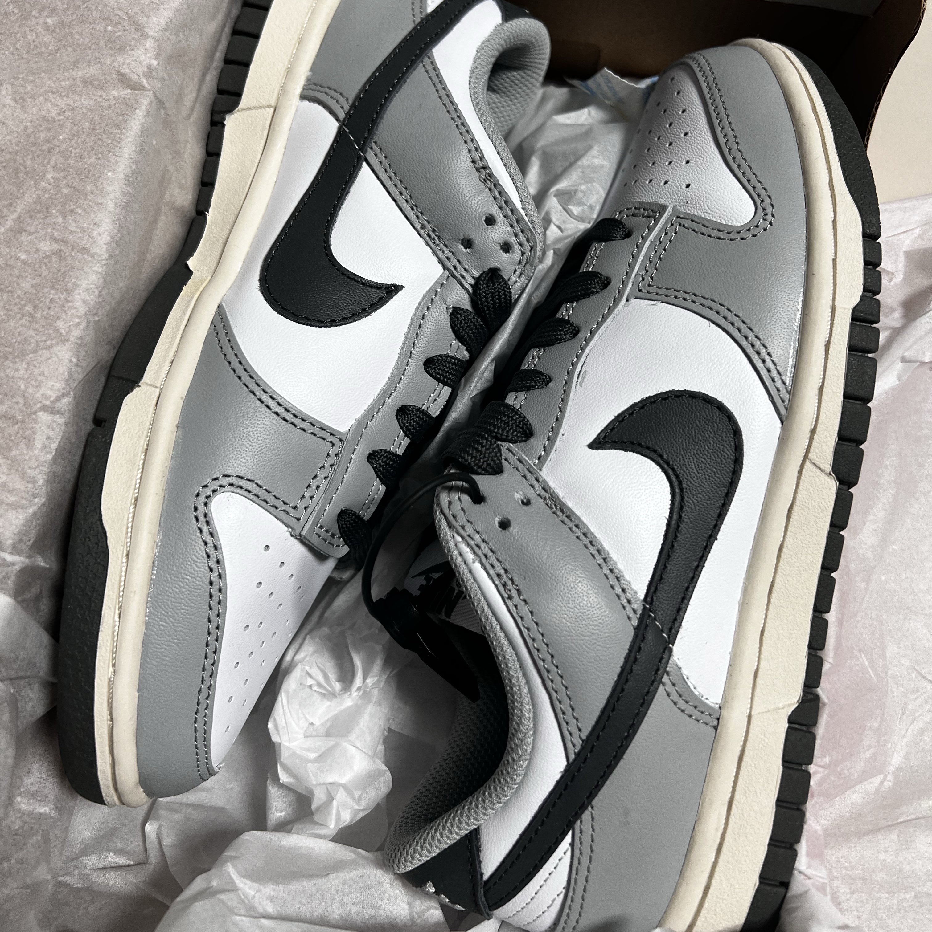 (W) Nike Dunk Low Light Smoke Grey 착용 스타일