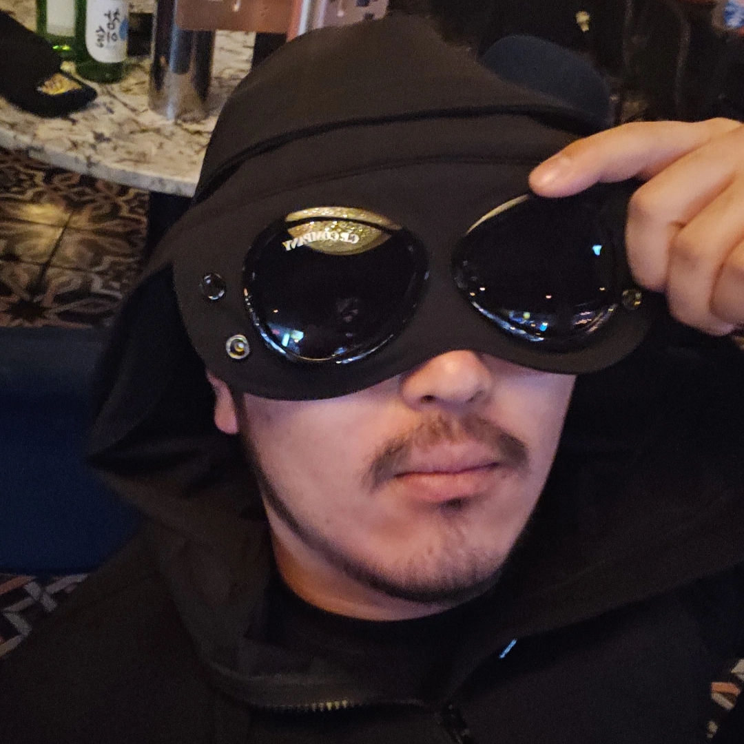 C.P. Company Shell-R Goggle Jacket Black - 23SS 착용 스타일