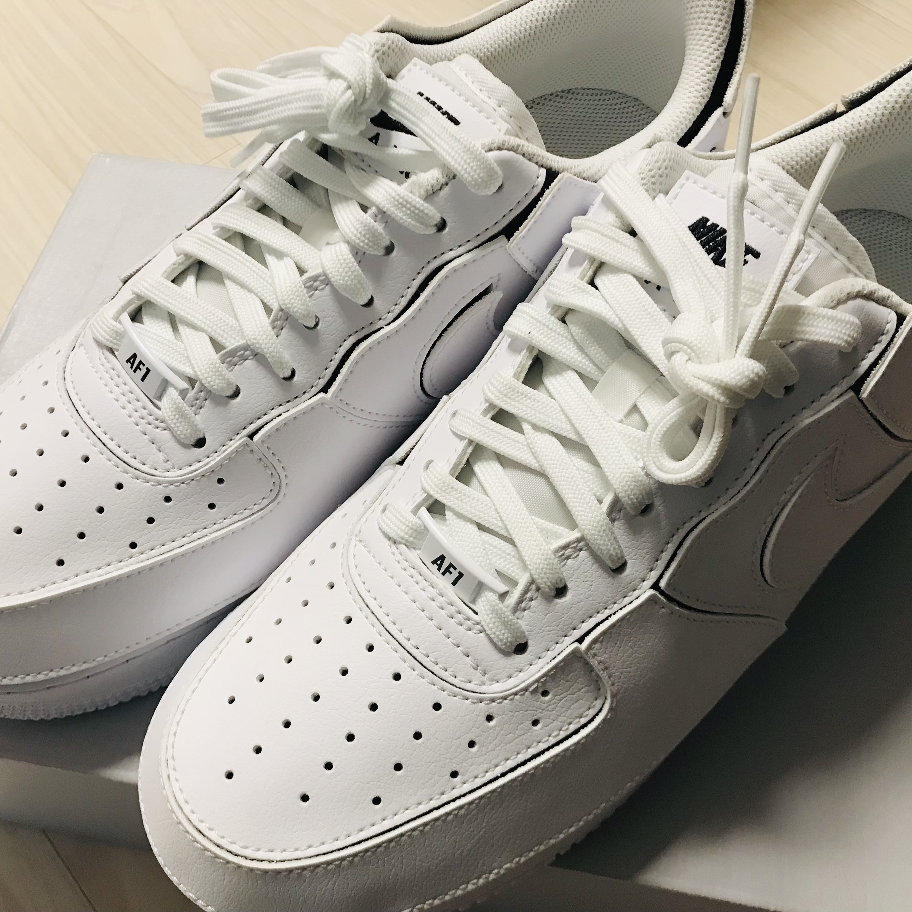 Nike Air Force 1/1 Cosmic Clay 착용 스타일