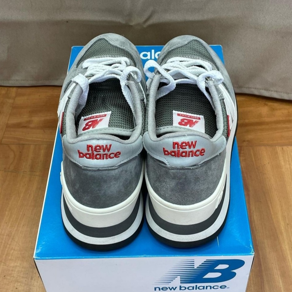 New Balance 990vs1 Made in USA Grey 착용 스타일