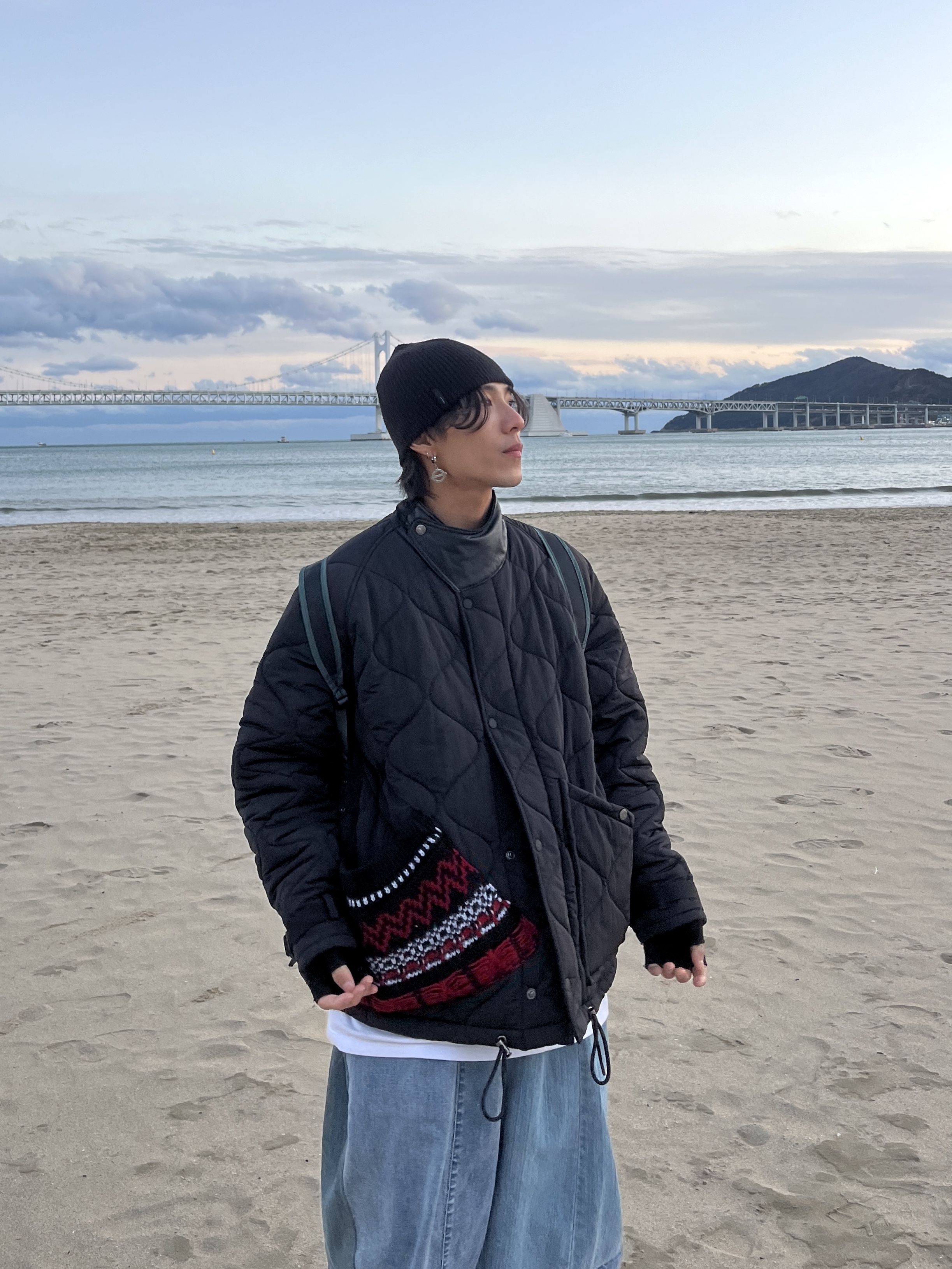Arc'teryx Heliad 10 Backpack Boxcar, Oakley Factory Team x Brain Dead Chop Saw Black 착용 스타일 - 9