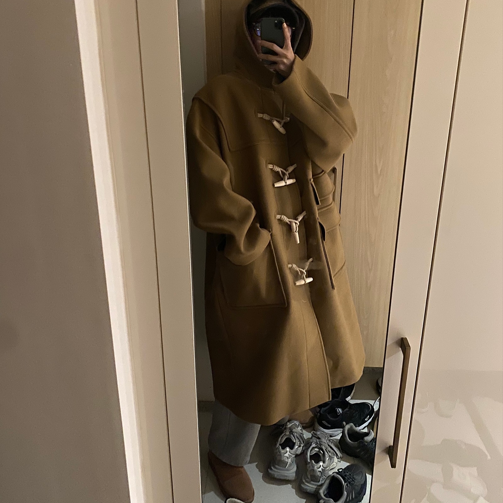 (W) UGG Classic Mini II Boots Chestnut 착용 스타일