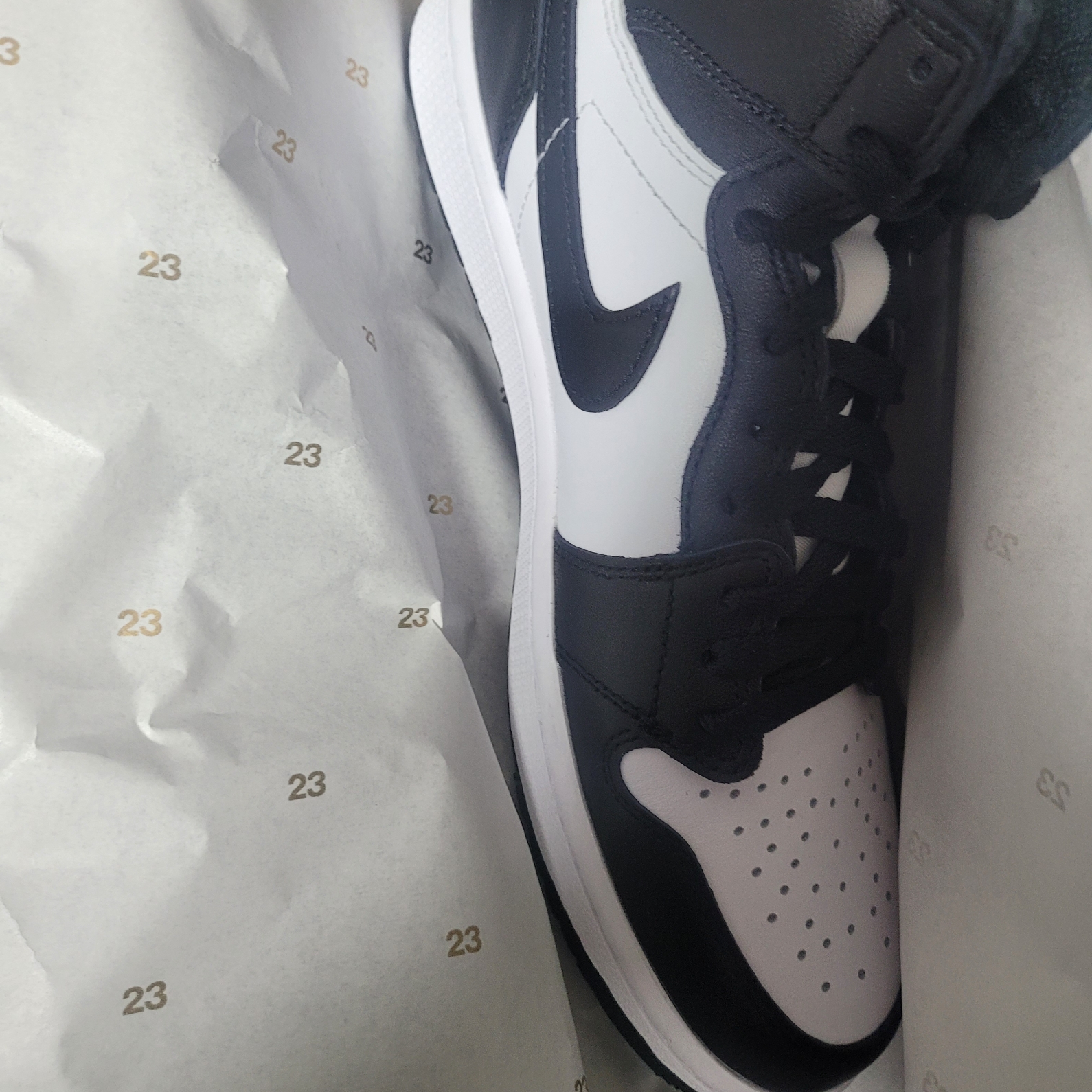 Jordan 1 High Golf White Black 착용 스타일