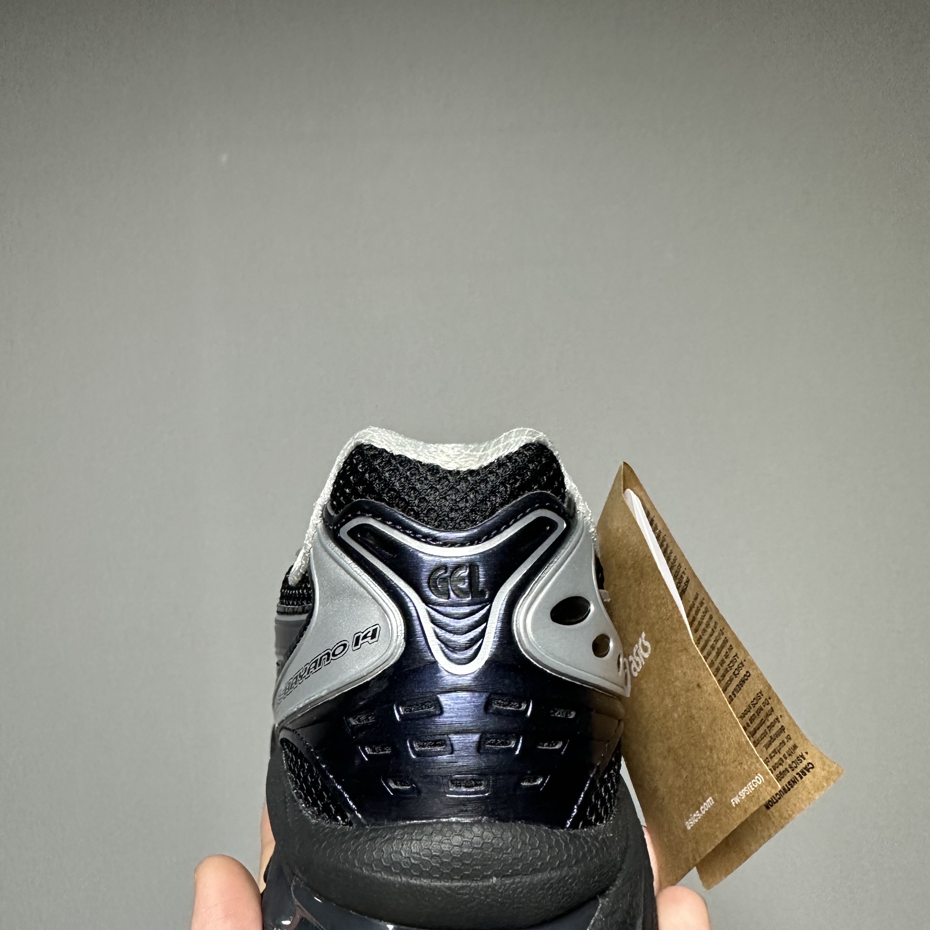Asics x Atmos x Undermycar Gel-Kayano 14 Black Pure Silver 착용 스타일 - 4