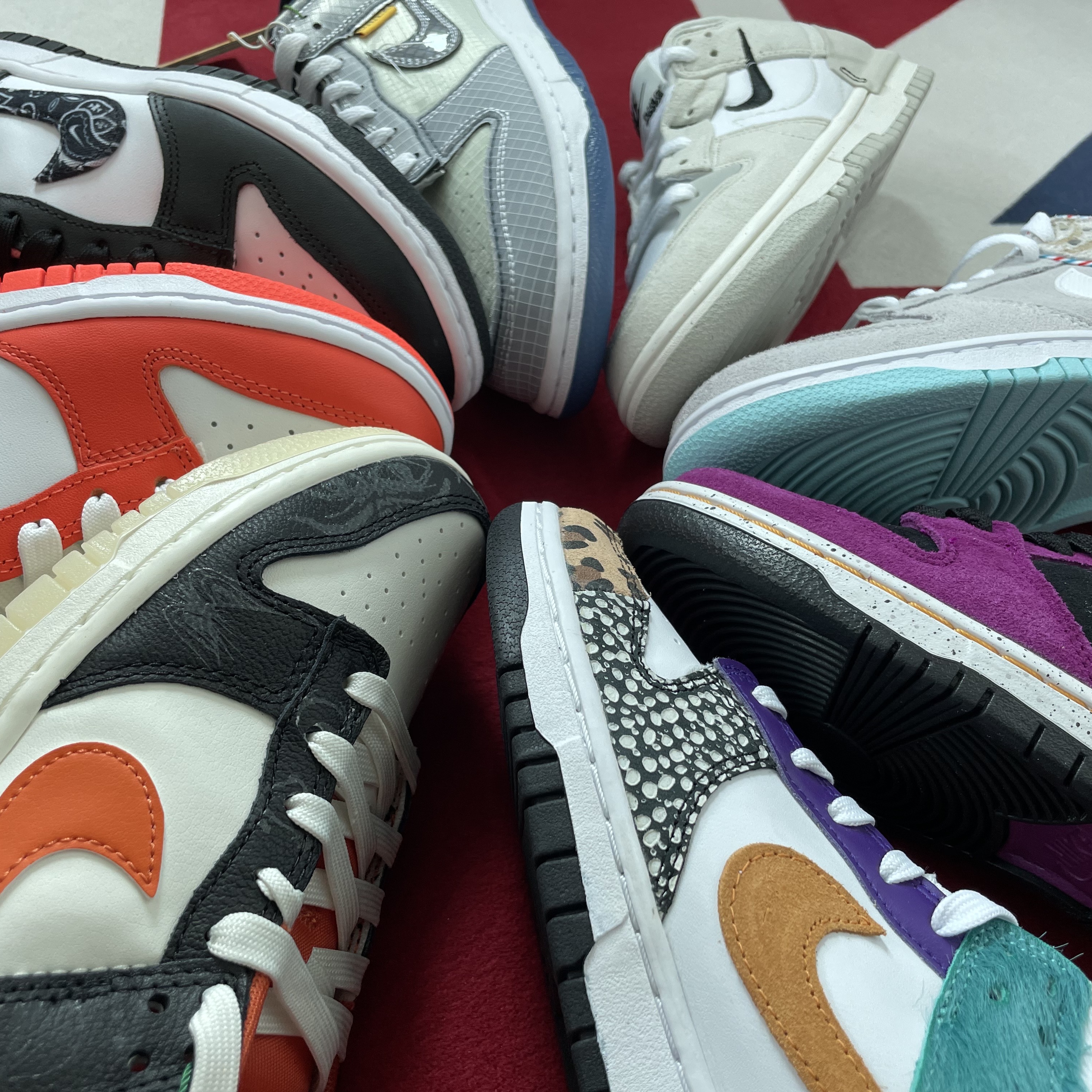 Nike x Union Dunk Low Passport Pack Pistachio, Nike Dunk Low Retro PRM Halloween 착용 스타일 - 2