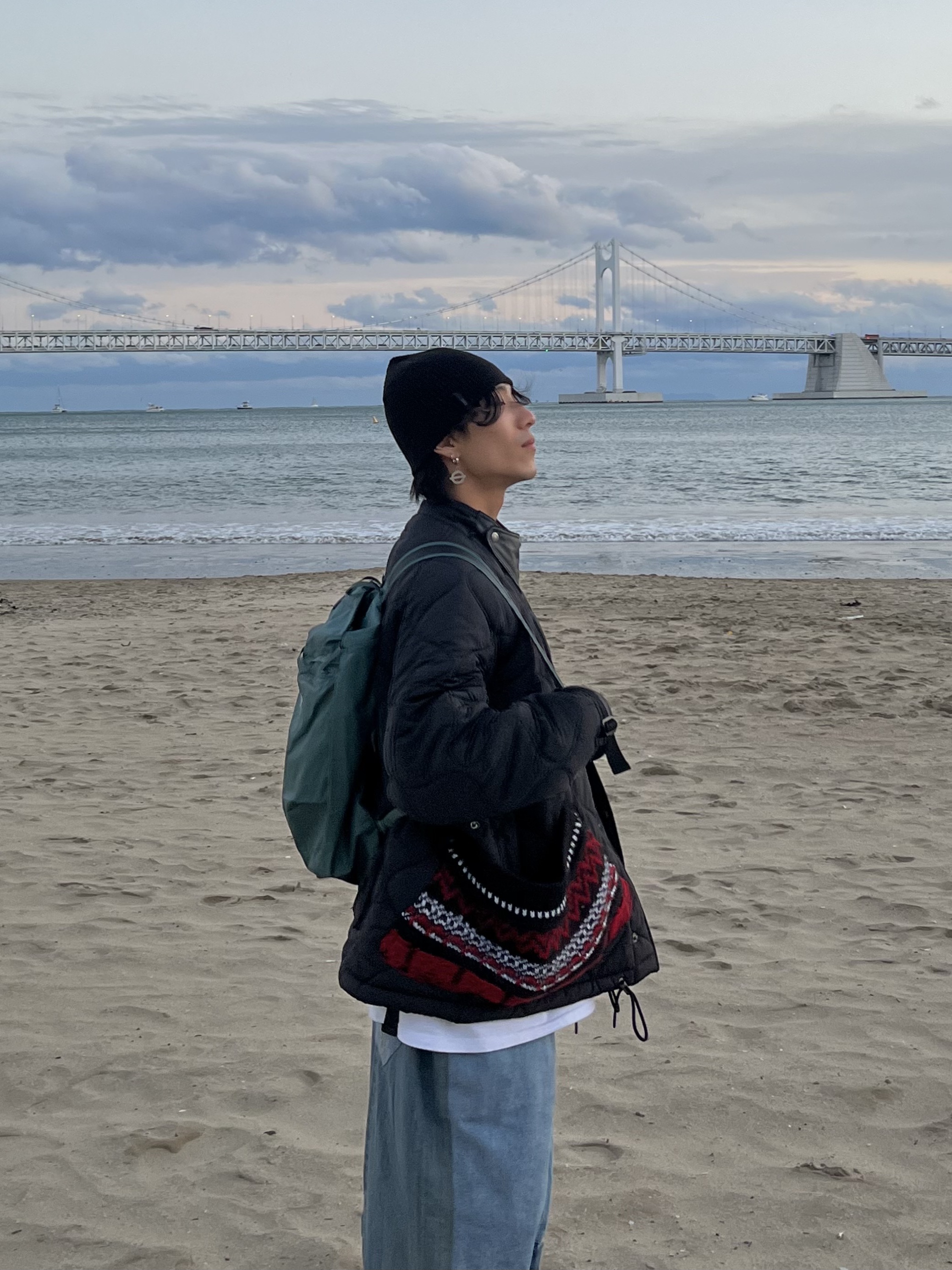 Arc'teryx Heliad 10 Backpack Boxcar, Oakley Factory Team x Brain Dead Chop Saw Black 착용 스타일 - 5