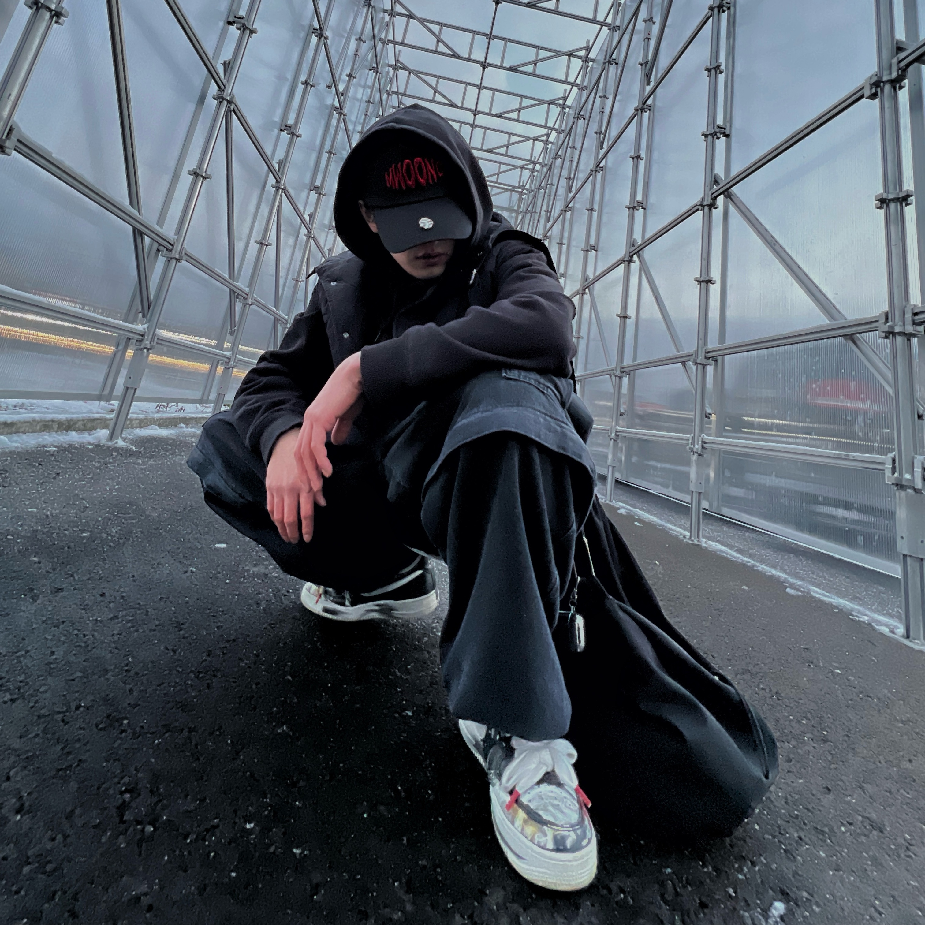 Nike x Peaceminusone Air Force 1 Low Para-Noise 착용 스타일 - 1