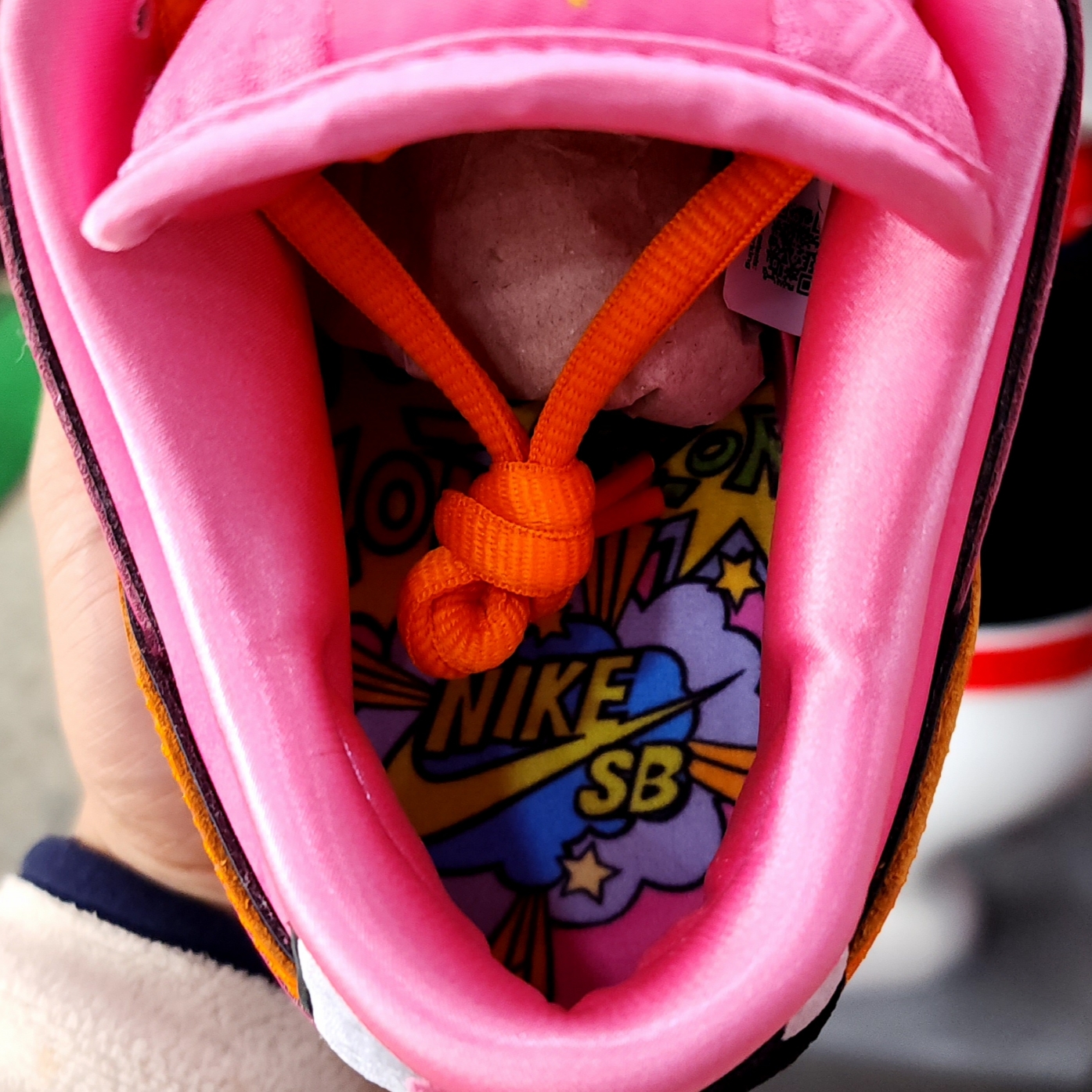 Nike x The Powerpuff Girls SB Dunk Low Pro QS Blossom 착용 스타일 - 3