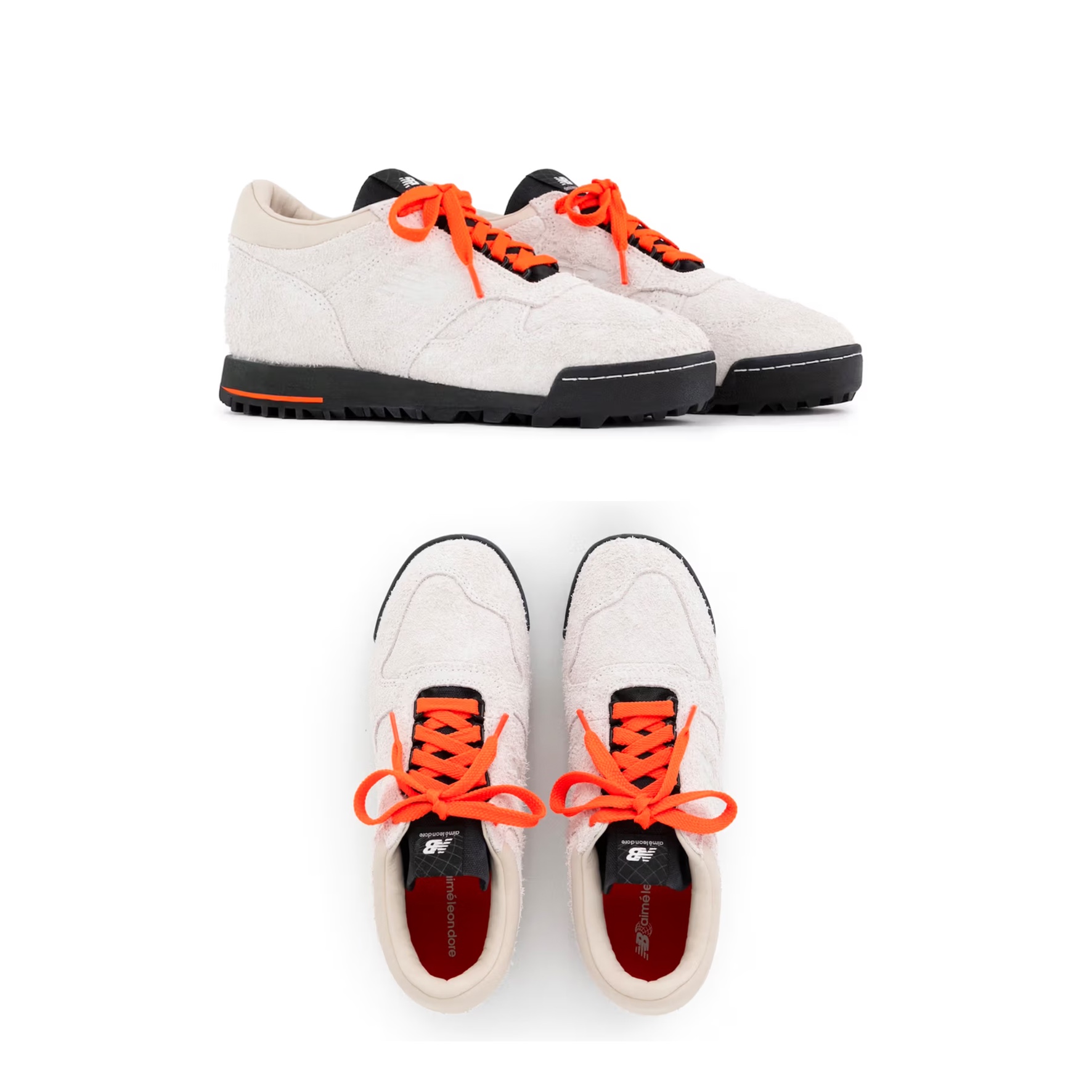 New Balance x Aime Leon Dore Rainier Low Yellow, New Balance x Aime Leon Dore Rainier Low Grey 착용 스타일 - 4