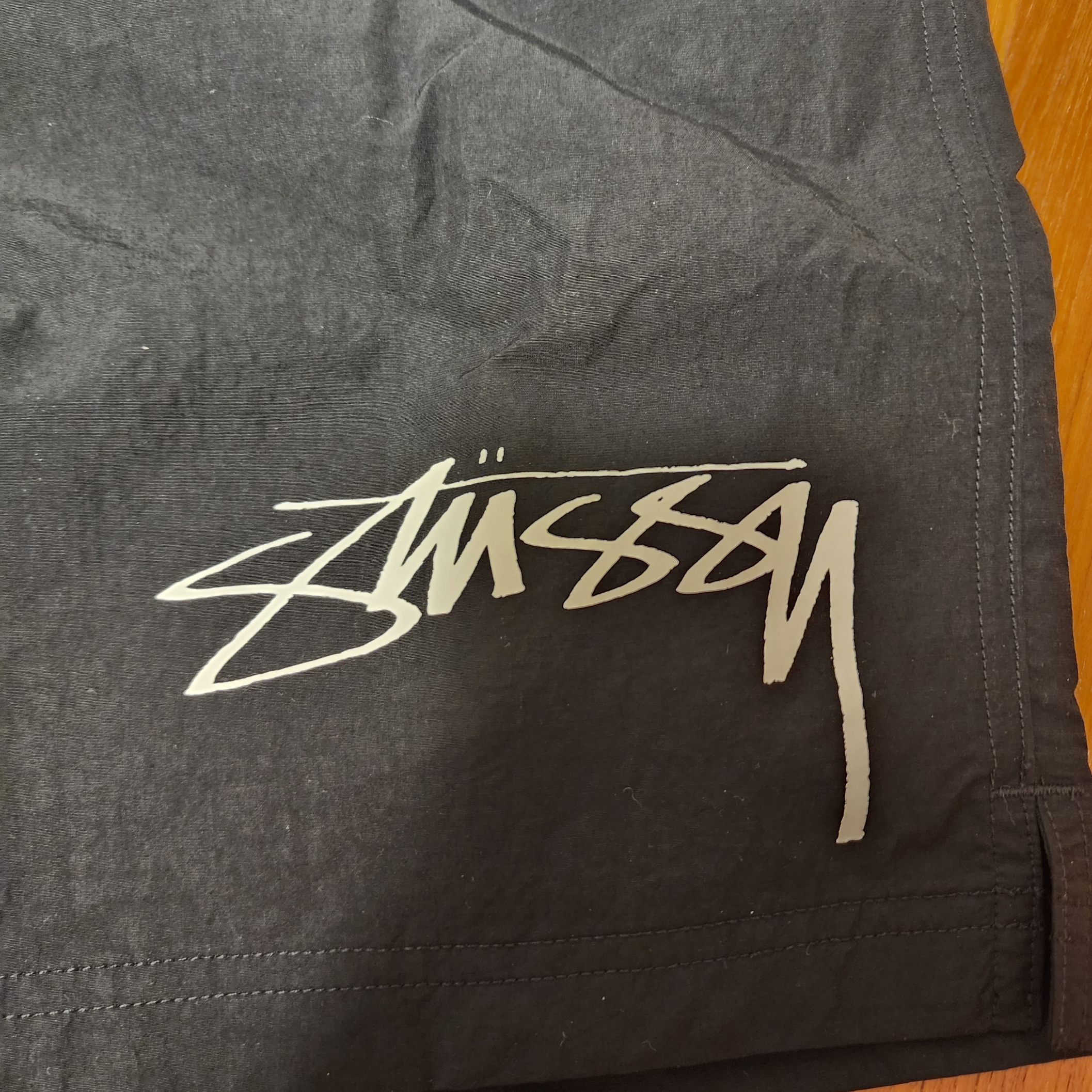 Nike x Stussy Shorts Black (FJ9167-010) 착용 스타일 - 3