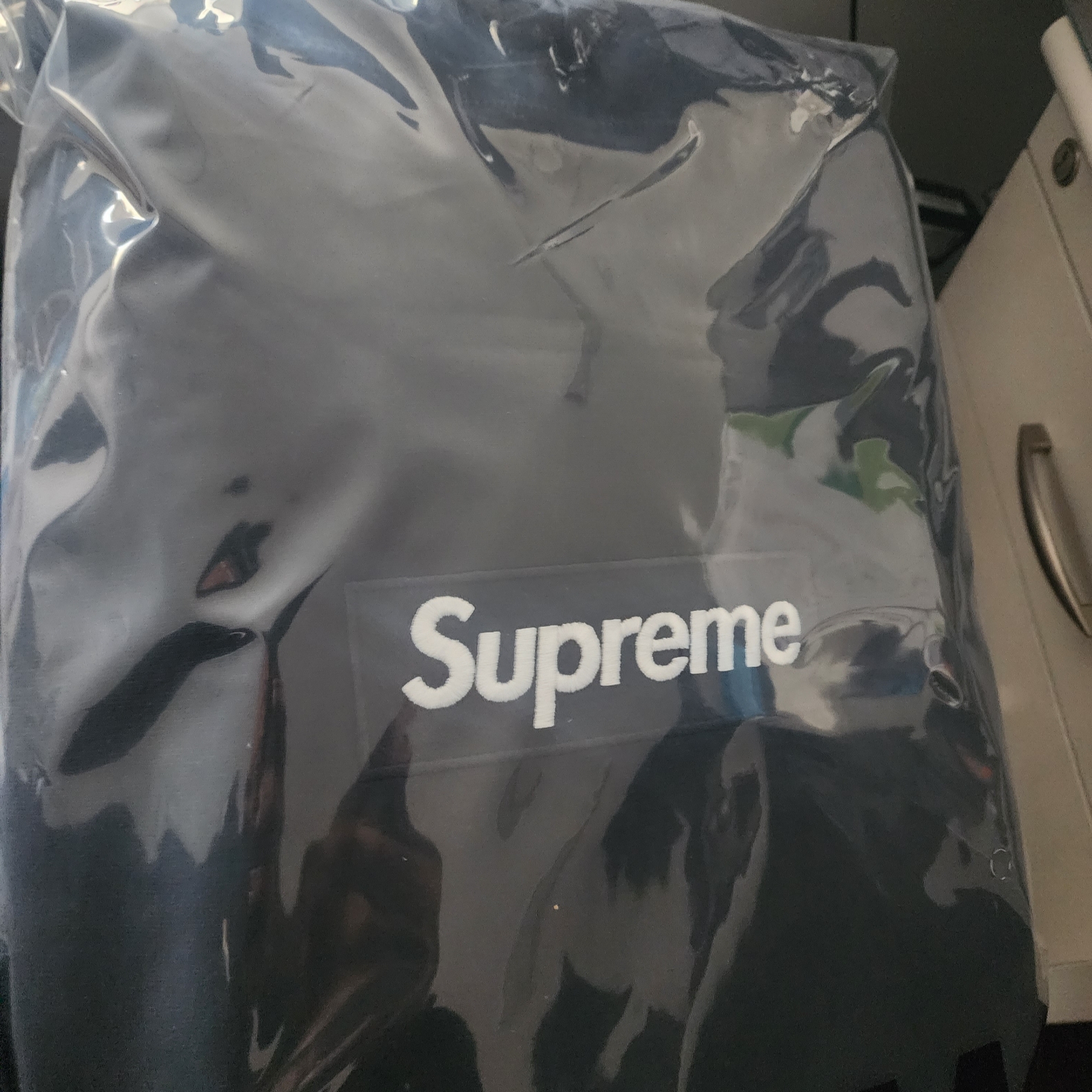 Supreme Box Logo Hooded Sweatshirt Black - 23FW 착용 스타일