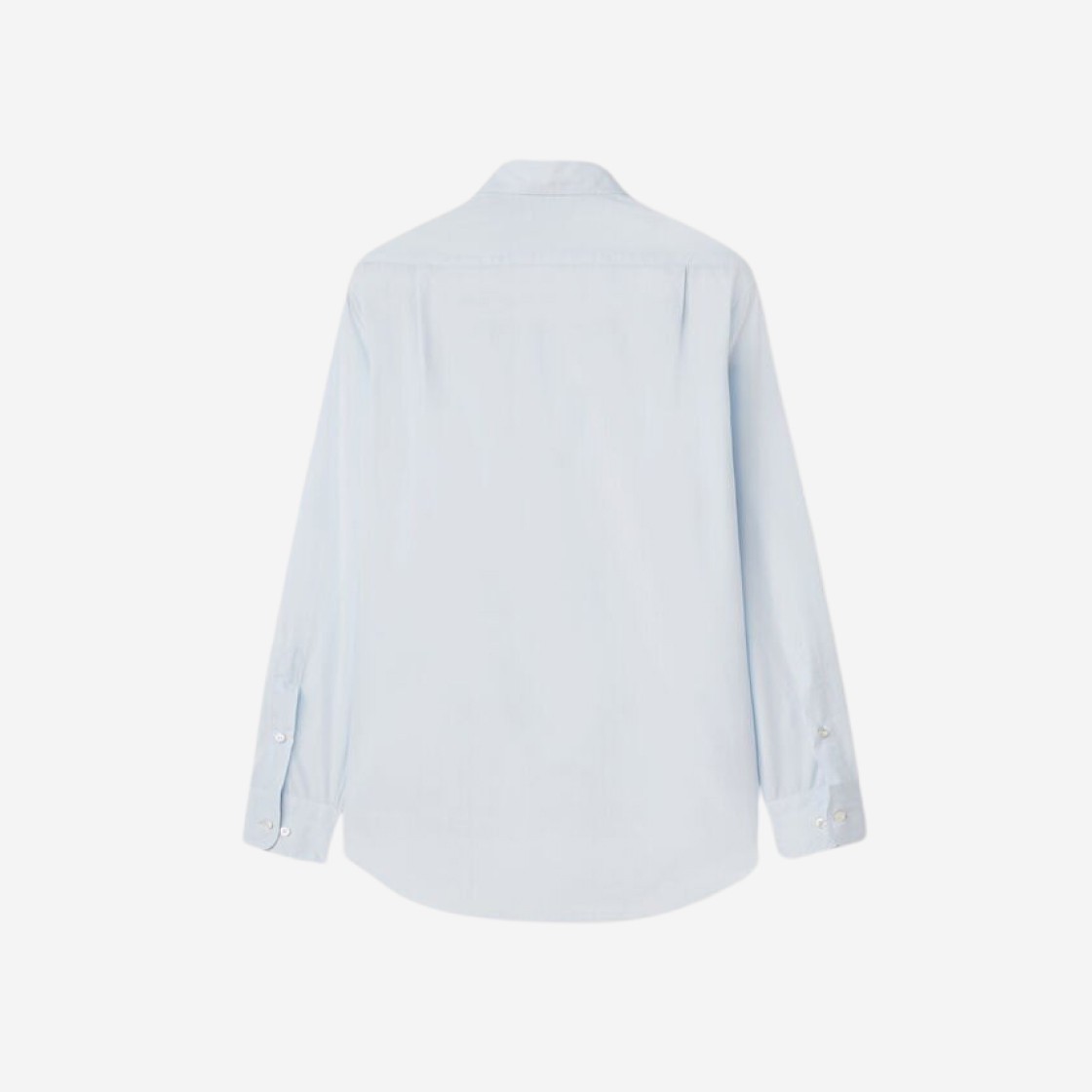 Loro Piana Andrew Shirt Cotton Azure 상세 이미지 2