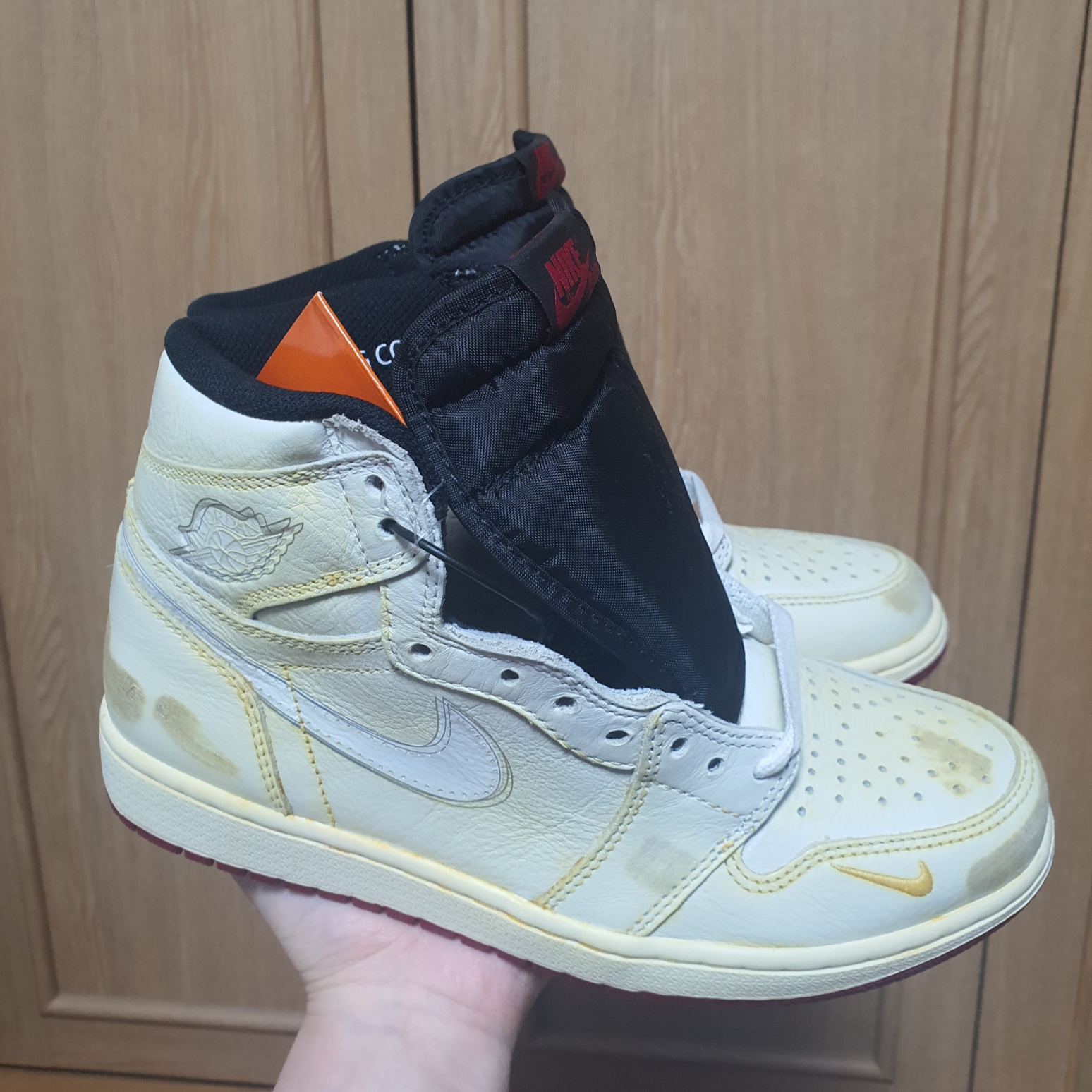 Jordan 1 x Nigel Sylvester Retro High Sail White 착용 스타일 - 9