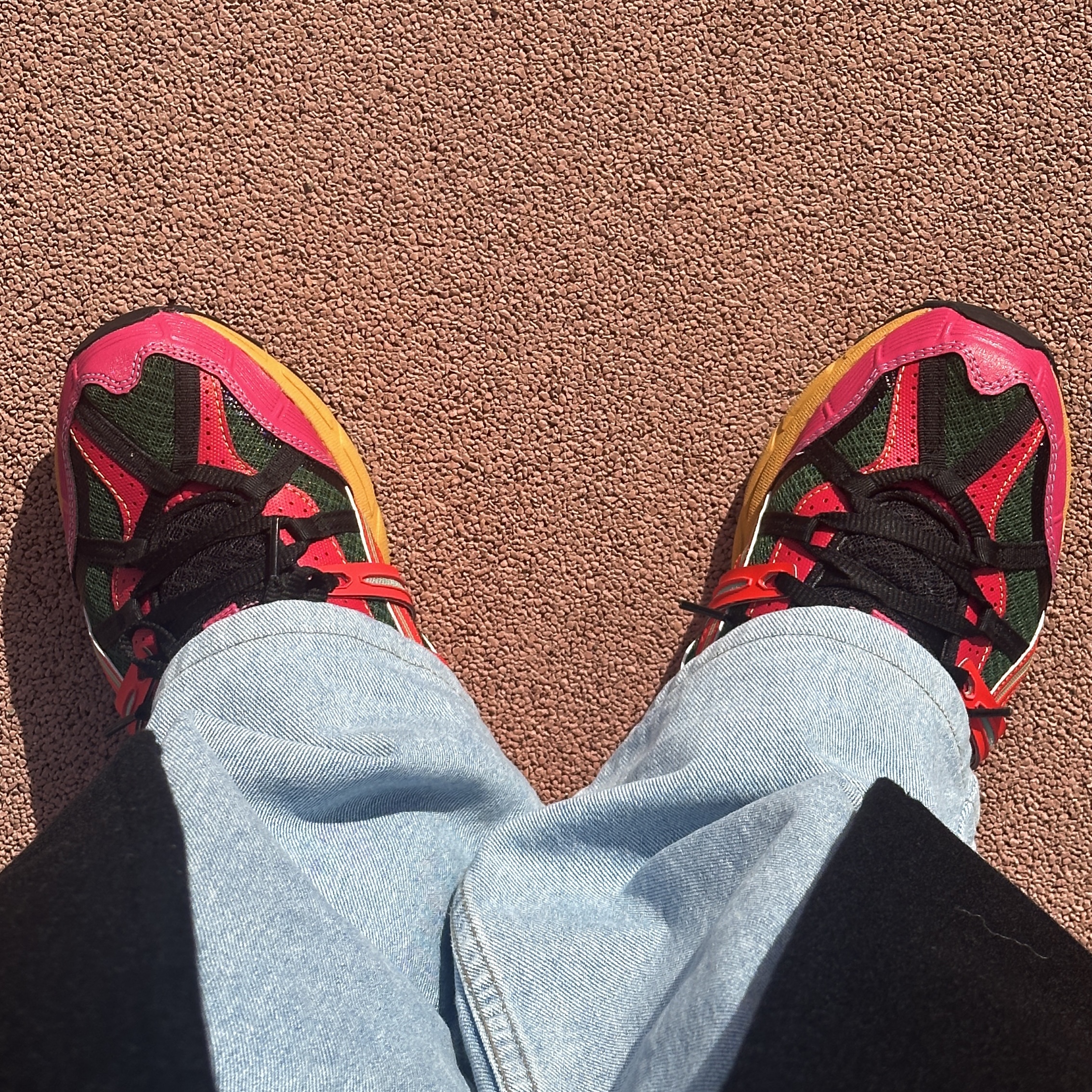 Asics x Andersson Bell Gel-Sonoma 15-50 Bright Rose Evergreen 착용 스타일