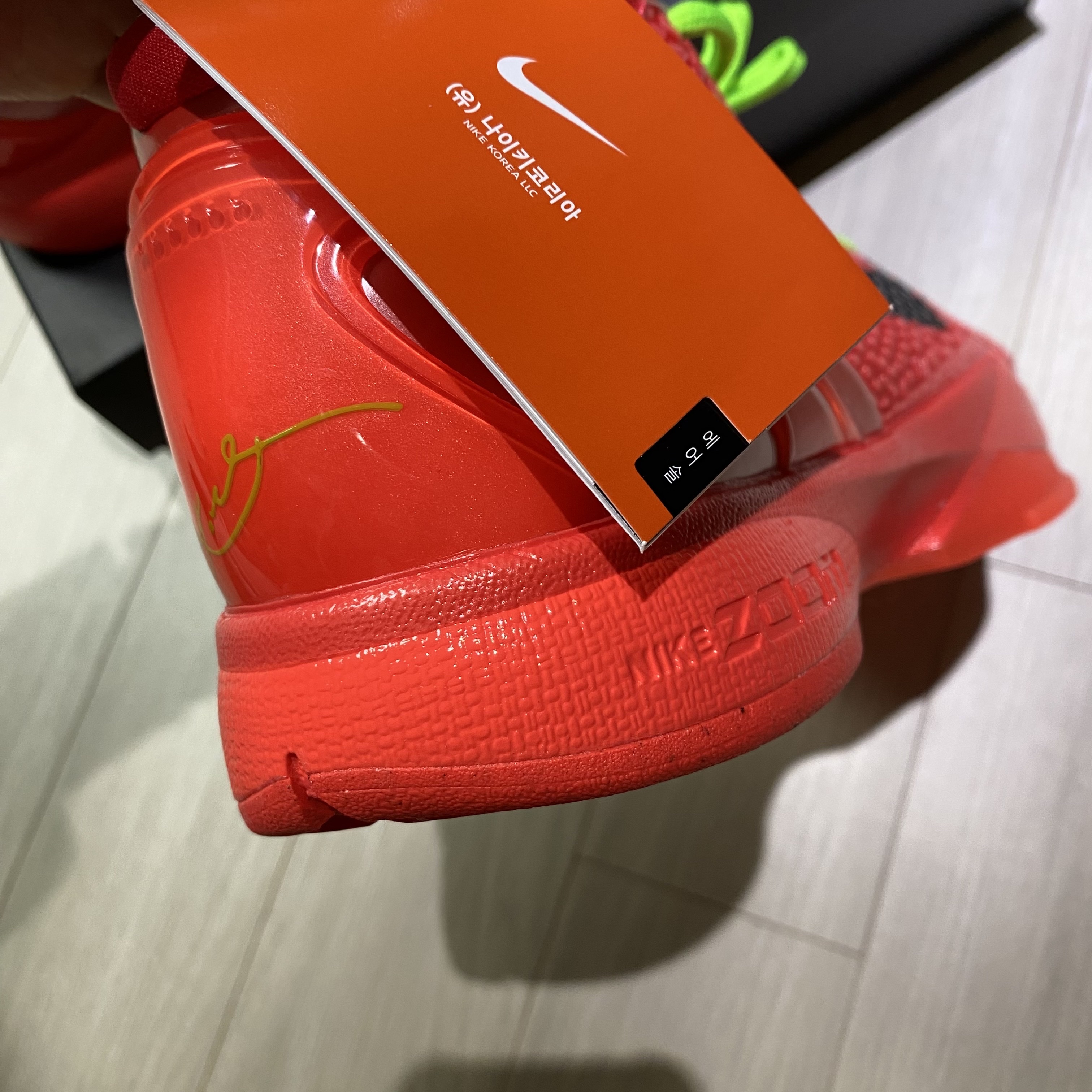 Nike Kobe 6 Protro Reverse 착용 스타일 - 5