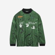 Nike x Off-White Allover Print Jersey Kelly Green - Asia