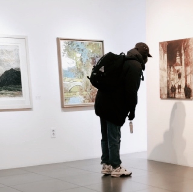 Palace Cordura Double Diamond Backpack Black - 21FW, Palace Posh Earflap Cap Black - 22FW 착용 스타일 - 1