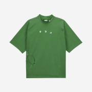 Nike x Off-White Mock Neck Short Sleeve Top Kelly Green - Asia