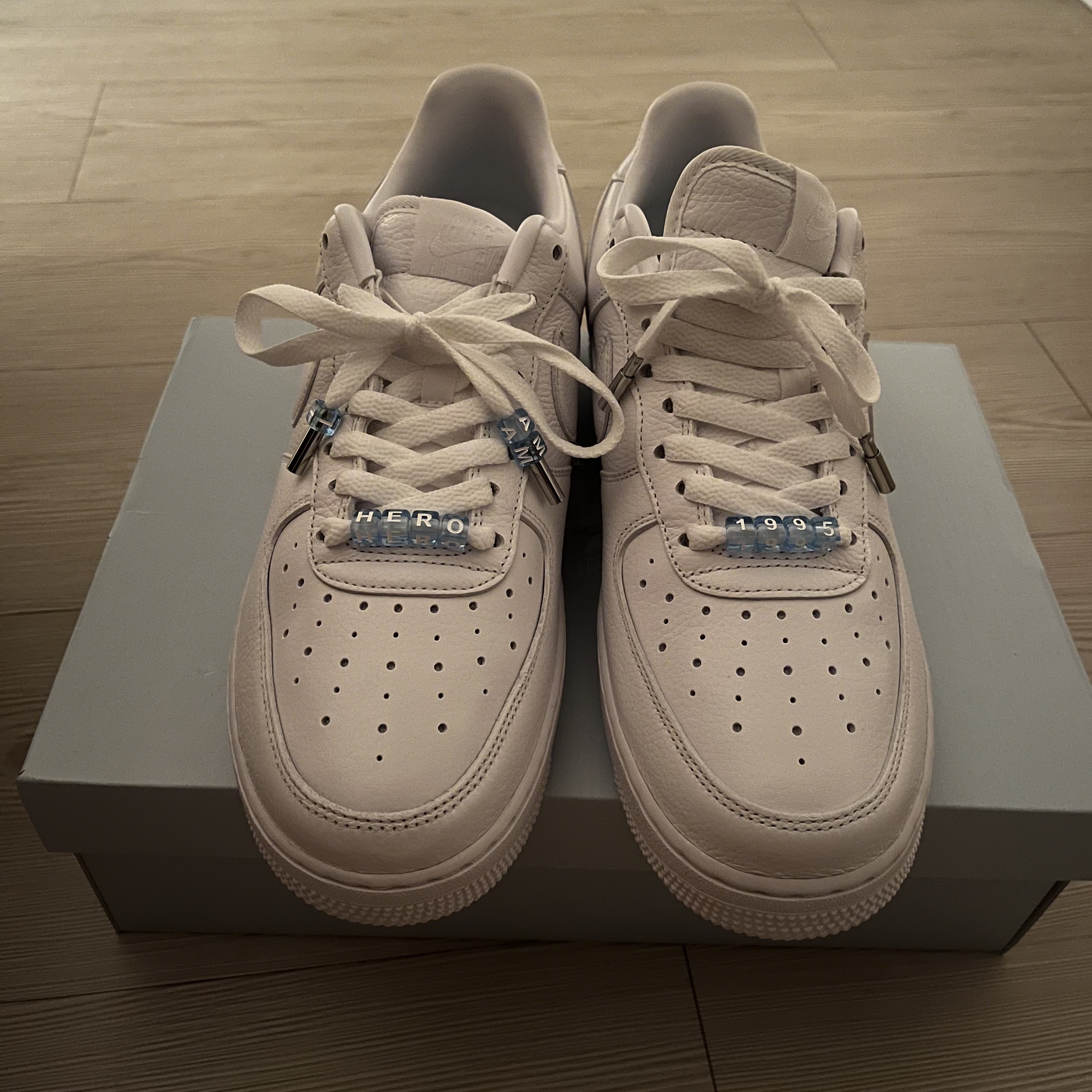 Nike x Drake Nocta Air Force 1 Low SP Certified Lover Boy White 착용 스타일