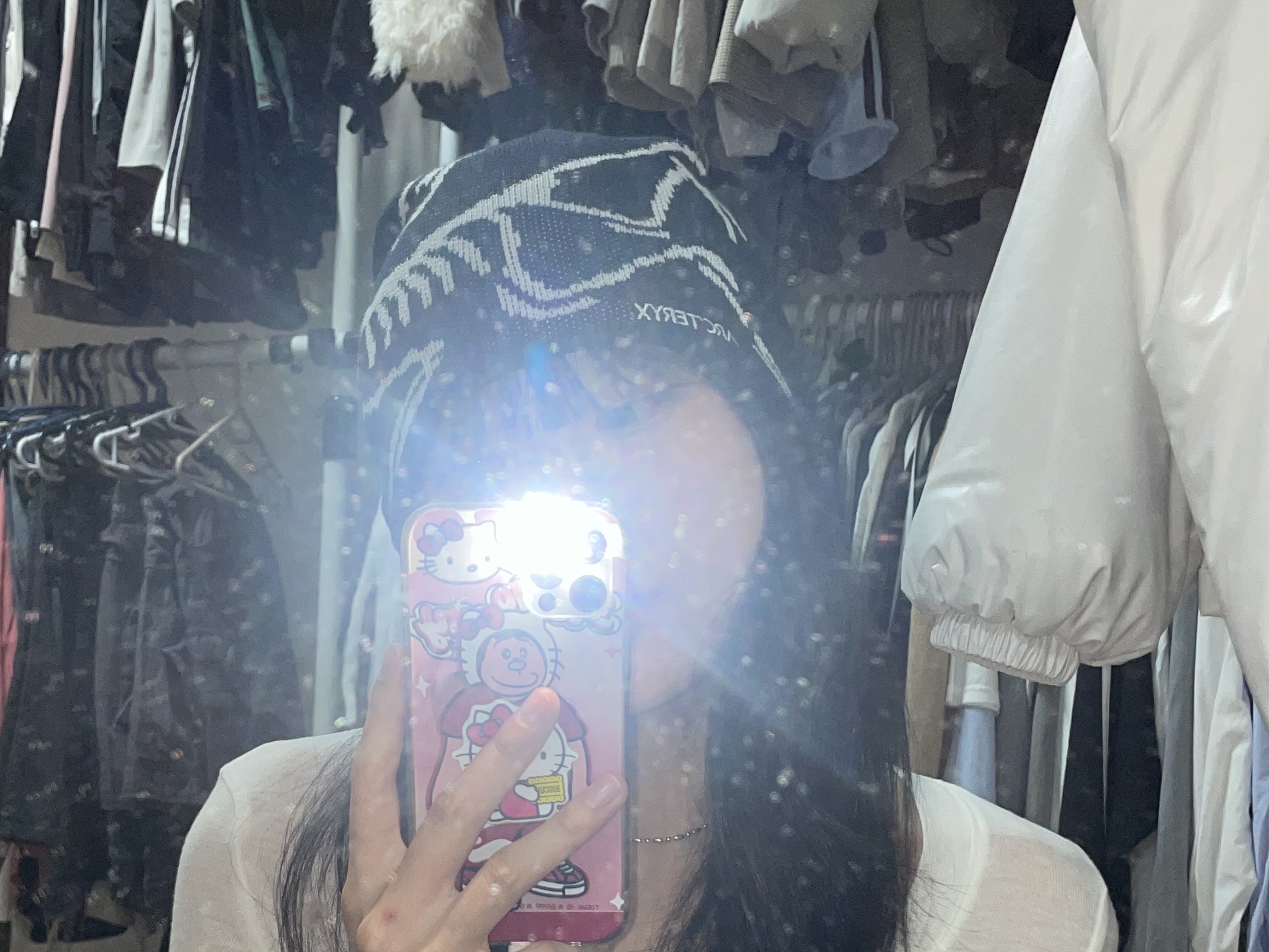 Arc'teryx Bird Head Toque Orca 착용 스타일 - 1