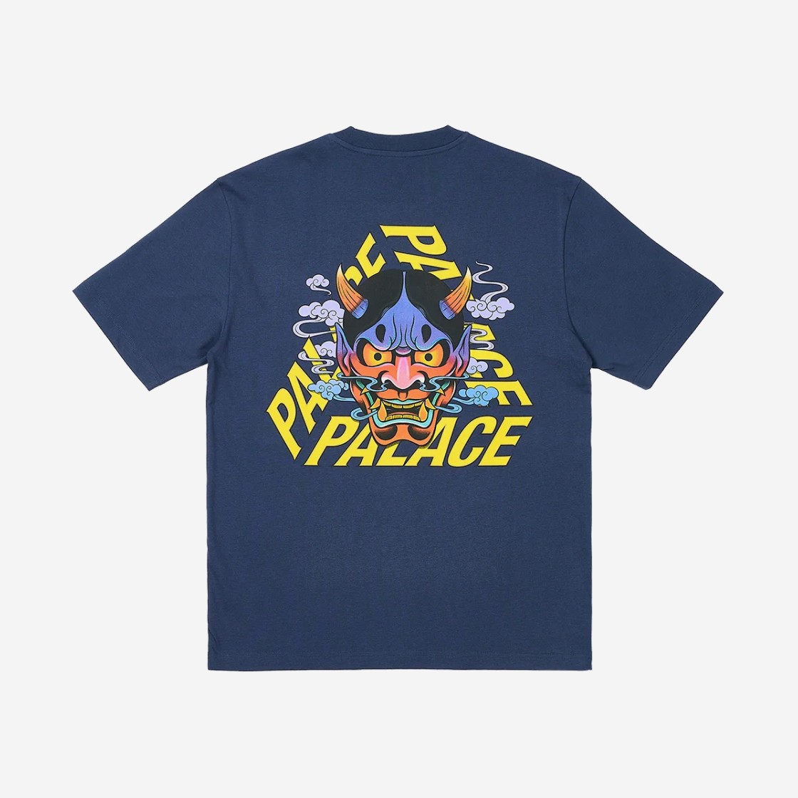 Palace Demon P3 T-Shirt Navy - 23FW 상세 이미지 1