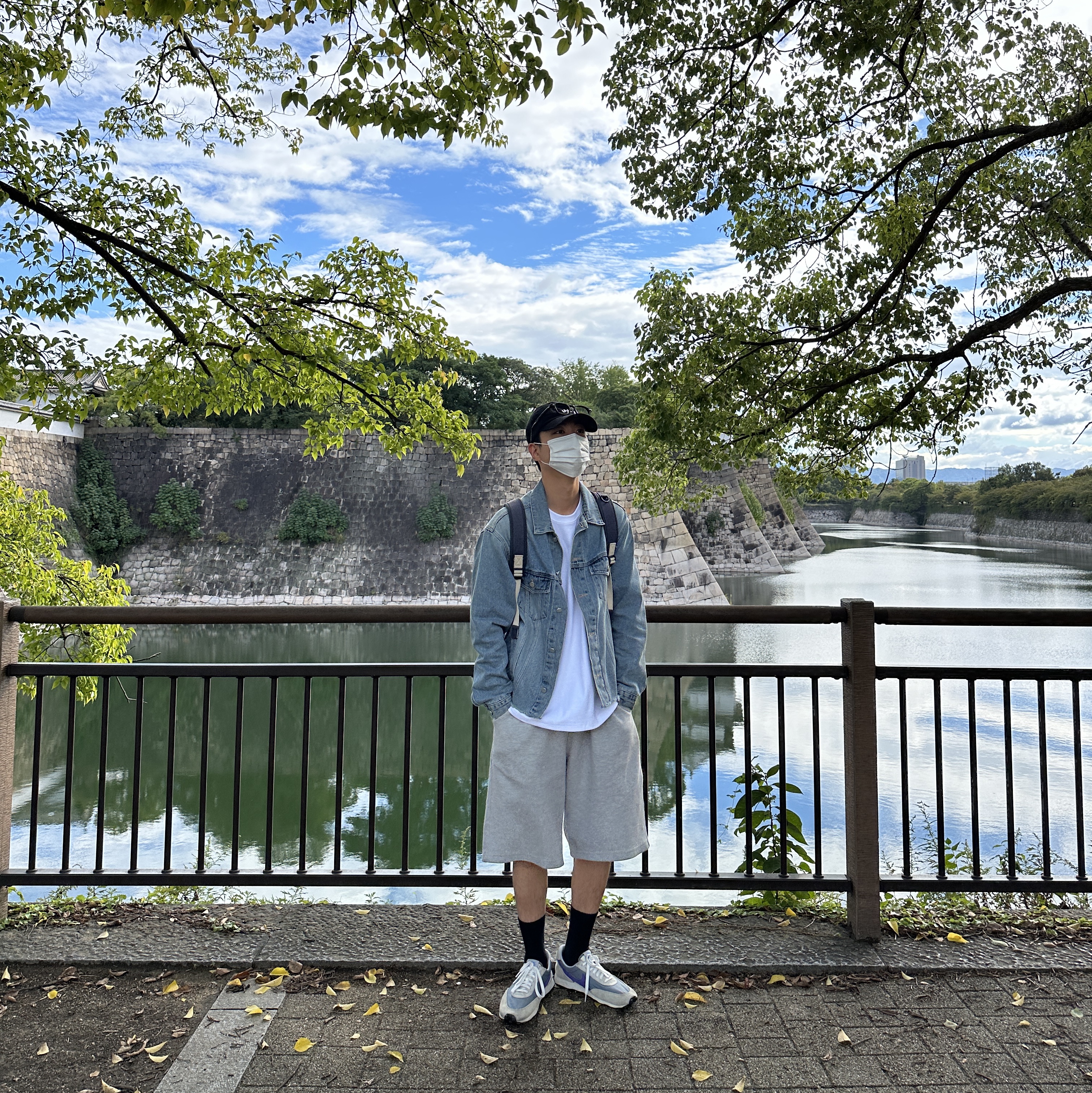 Nike Daybreak SP Cool Grey Hyper Grape 착용 스타일