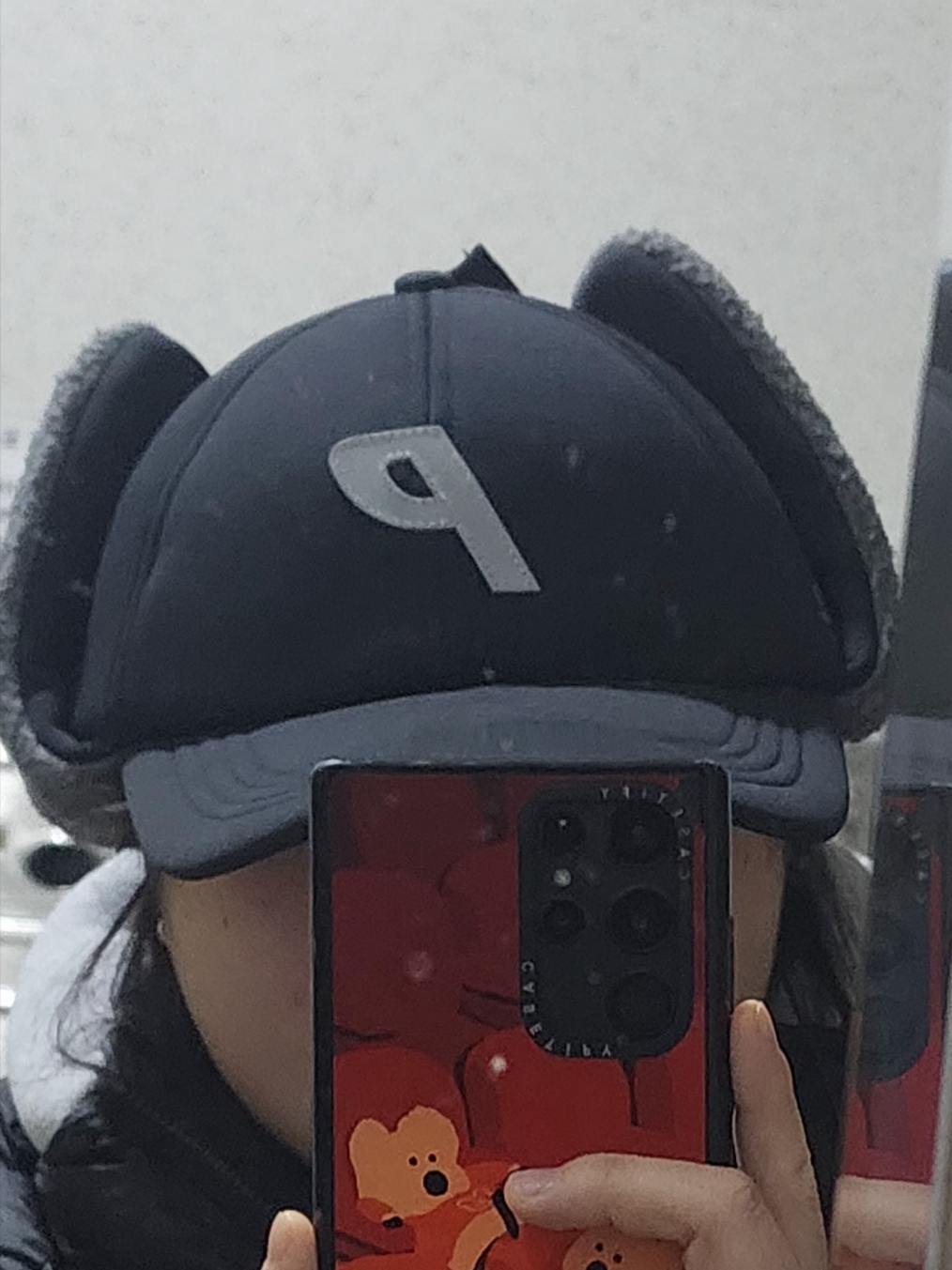 Palace Gore-Tex Infinium Dog Ear 6-Panel Black - 23SS 착용 스타일
