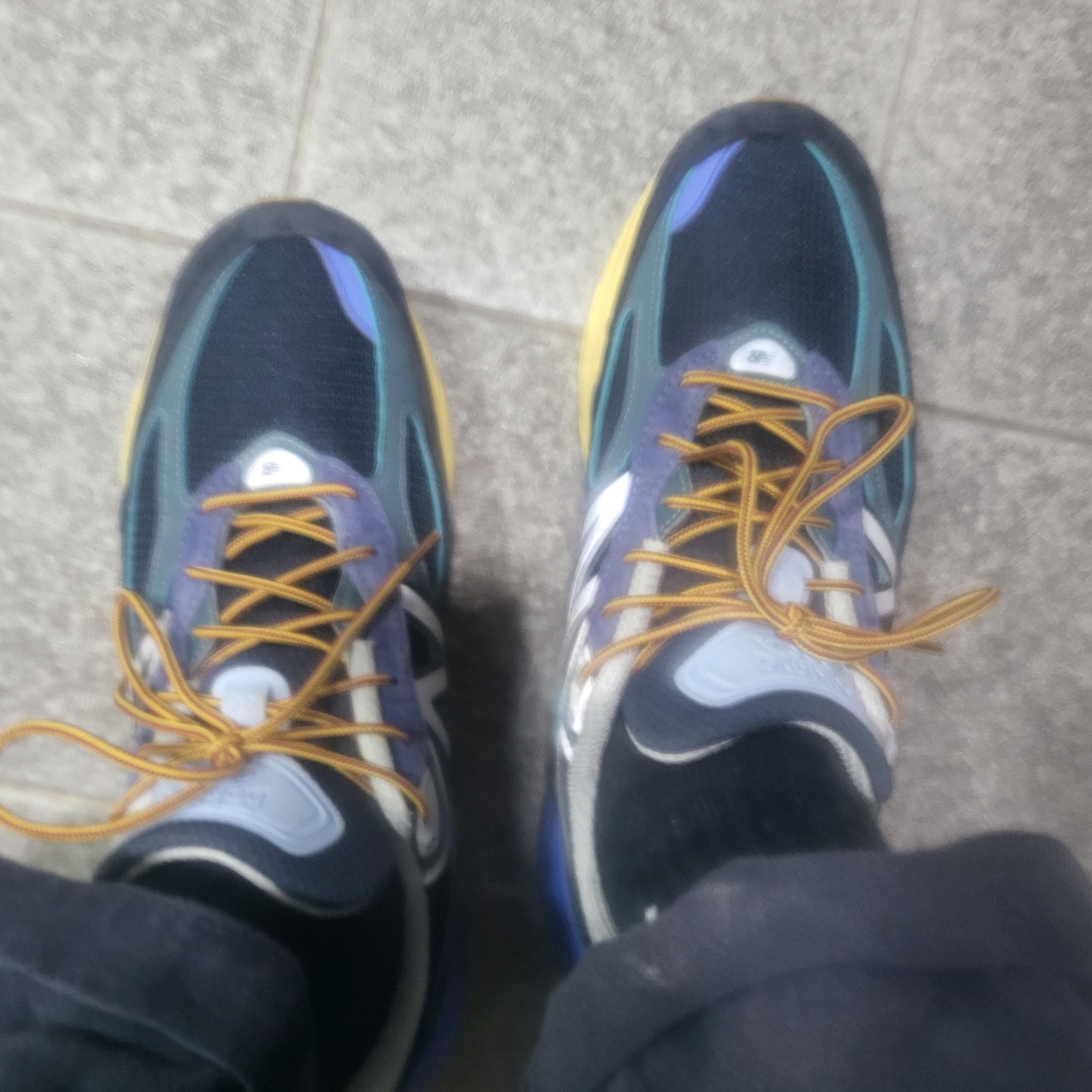 New Balance x Action Bronson 990v6 Made in USA Lapis Lazuli 착용 스타일