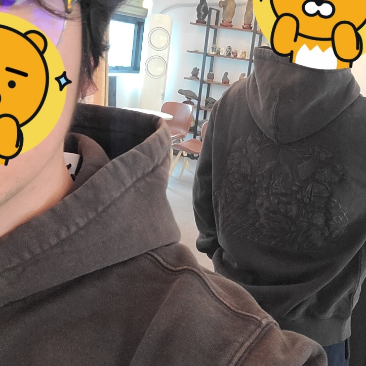 Palace Demon Hood Black - 23FW 착용 스타일 - 3