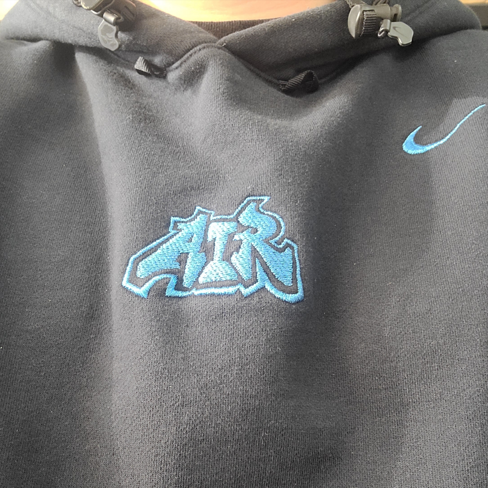 Nike x Off-White NRG Fleece Hoodie Black - Asia 착용 스타일
