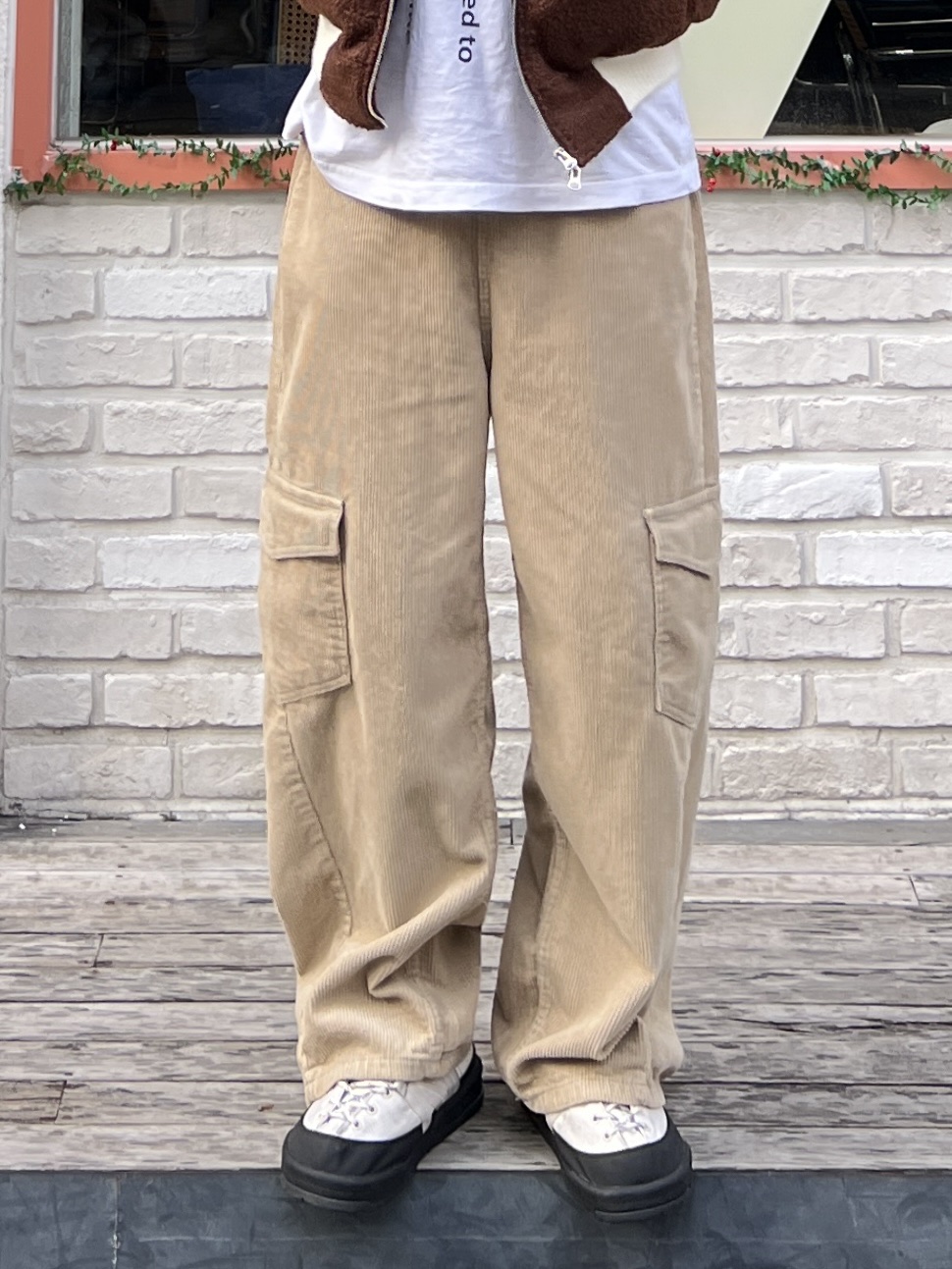 New Balance CRV Mule V2 Ivory 착용 스타일 - 5