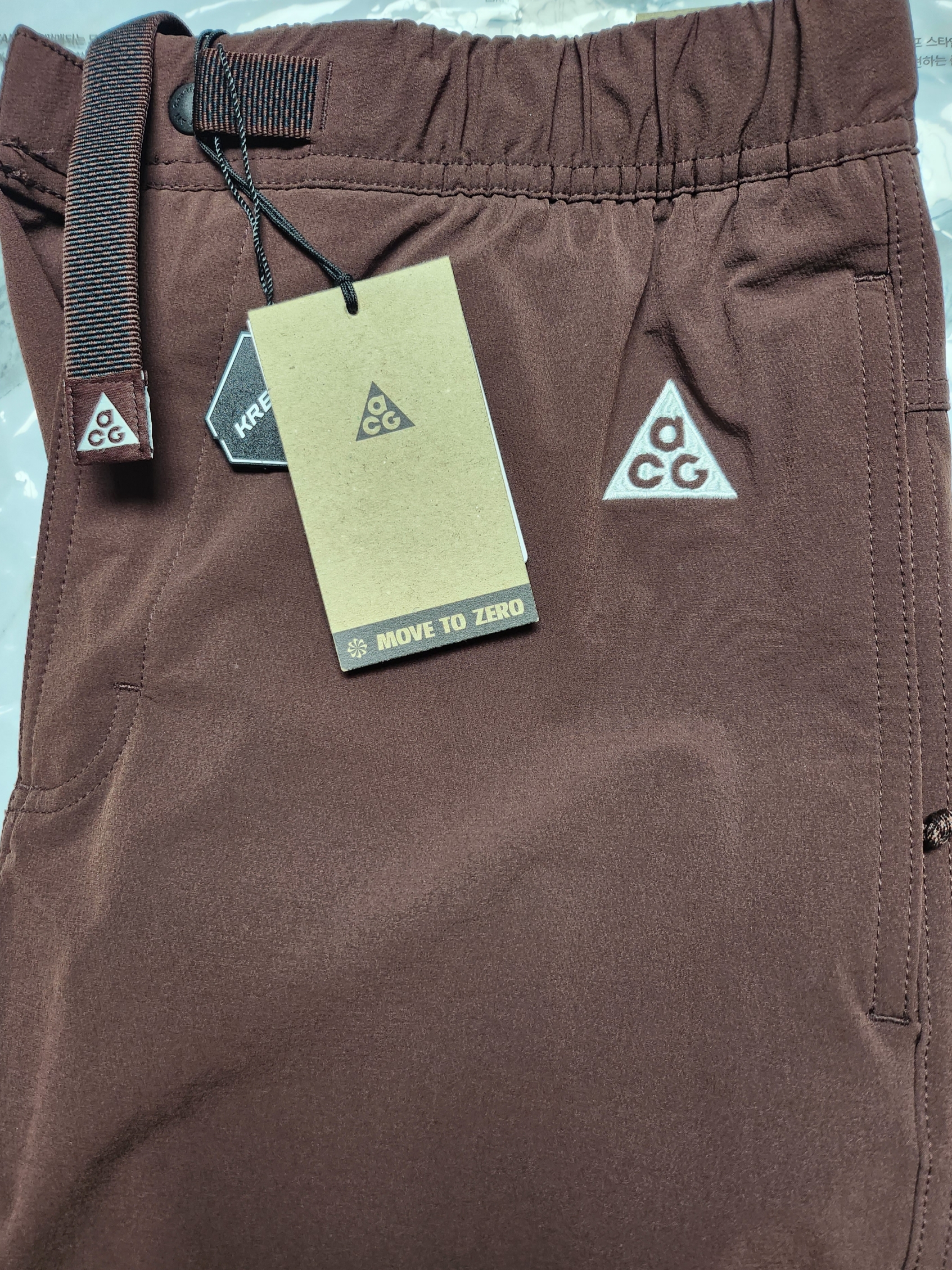Nike ACG Sun farer Trail Pants Earth - Asia 착용 스타일