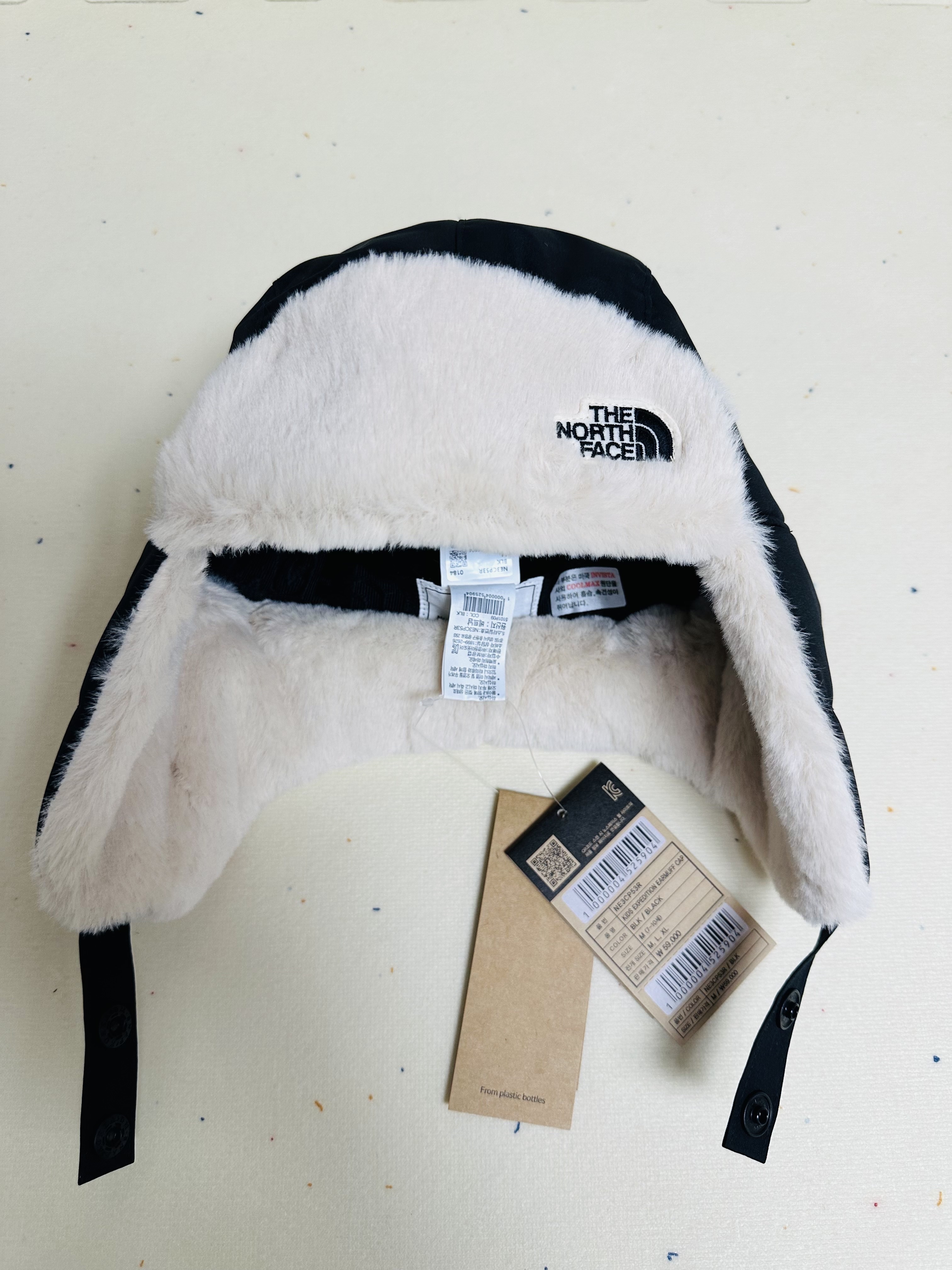 The North Face Expedition Earmuff Cap Black 착용 스타일 - 3