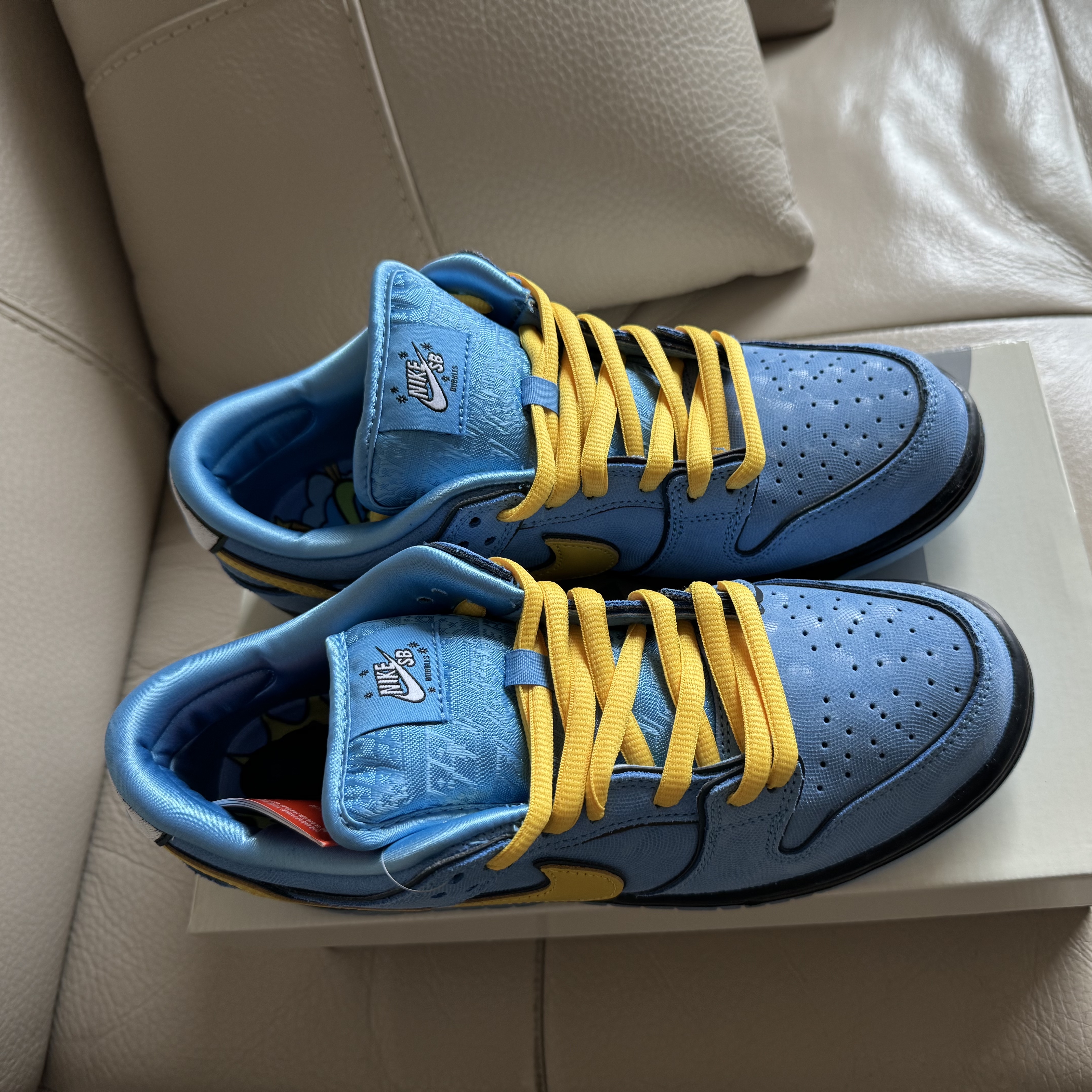 Nike x The Powerpuff Girls SB Dunk Low Pro QS Bubbles 착용 스타일 - 1